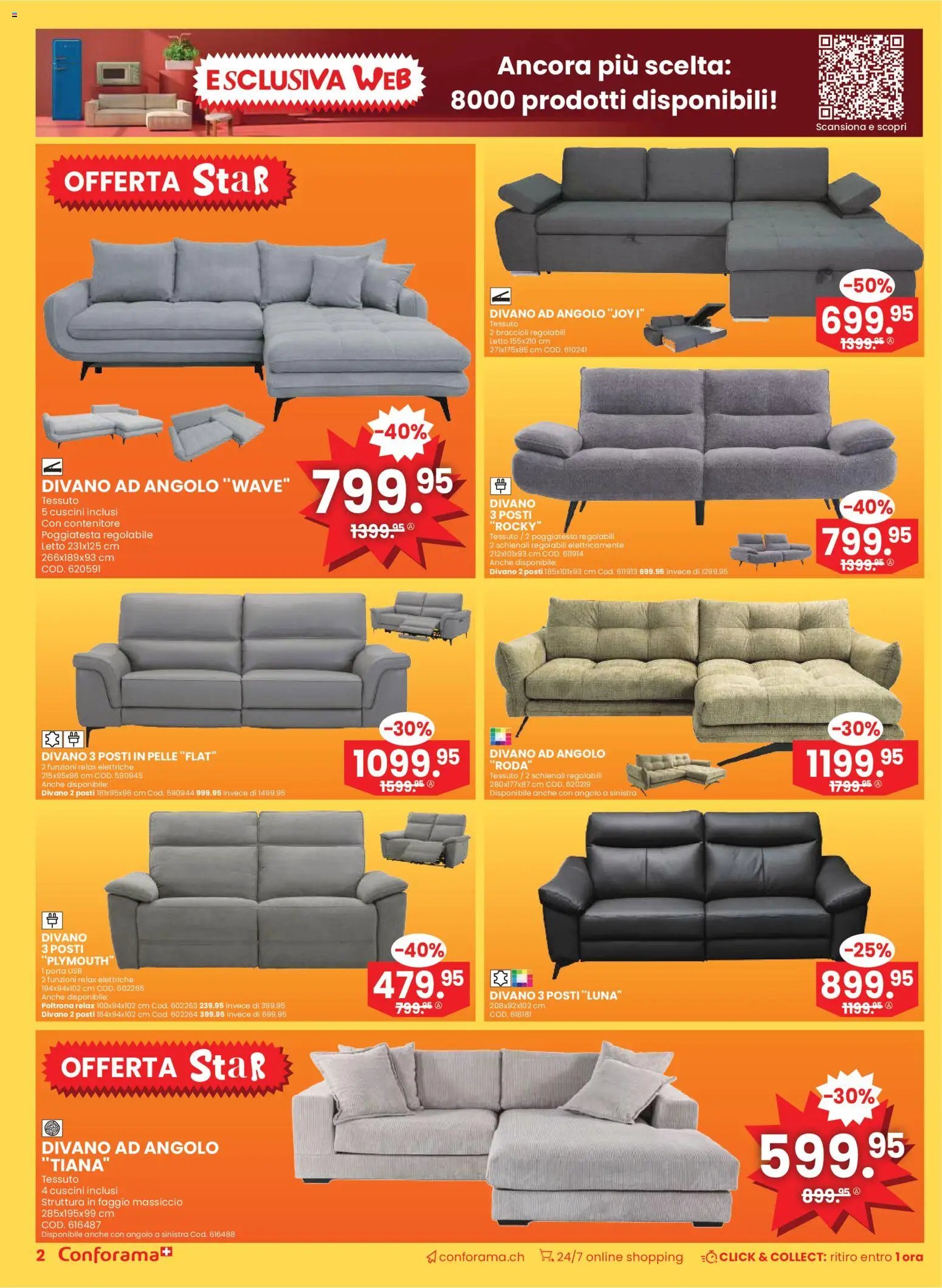 Conforama Aktionen IT (2026-01-07 - 2026-01-20) | 2