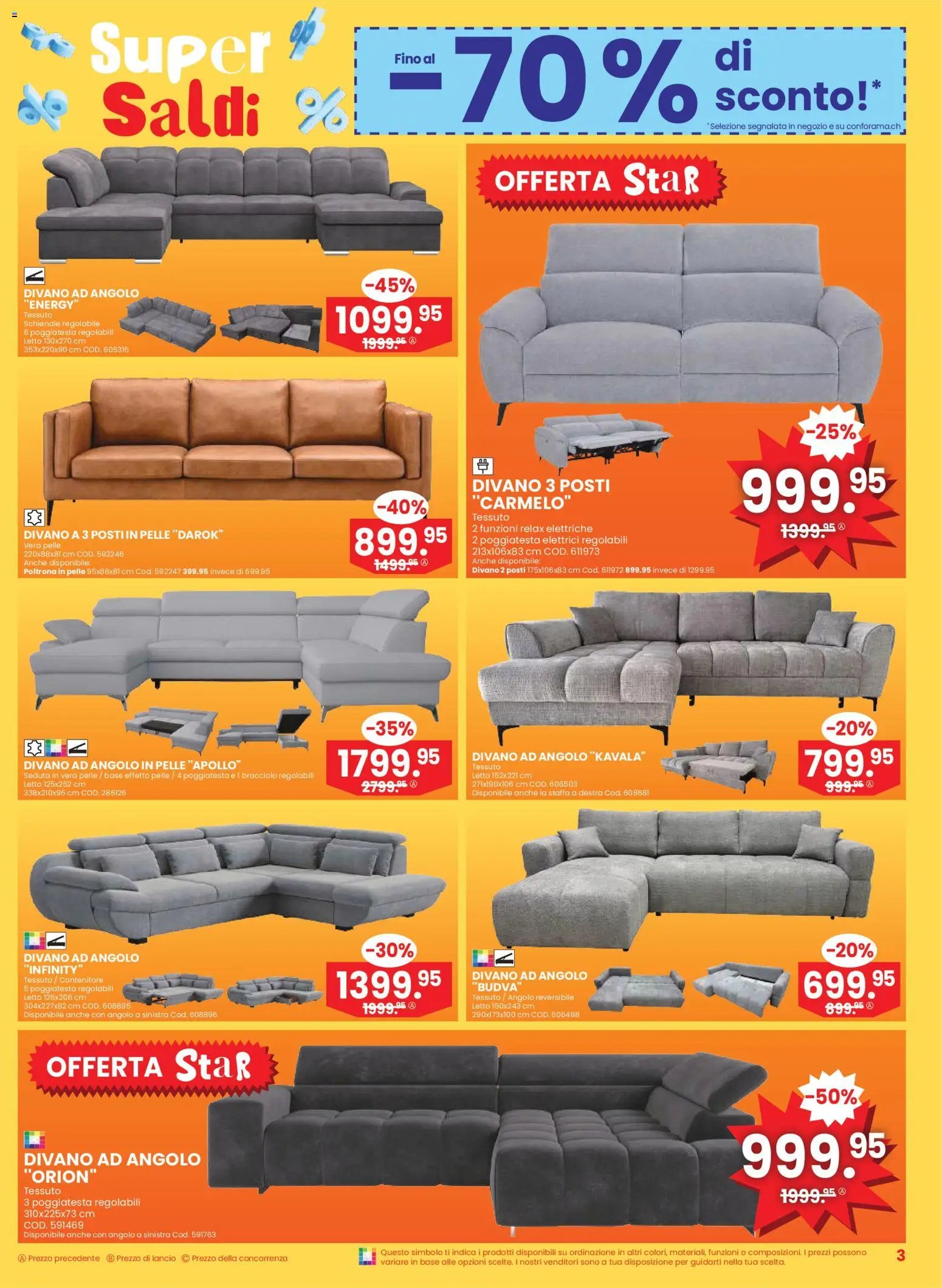 Conforama Aktionen IT (2026-01-07 - 2026-01-20) | 3