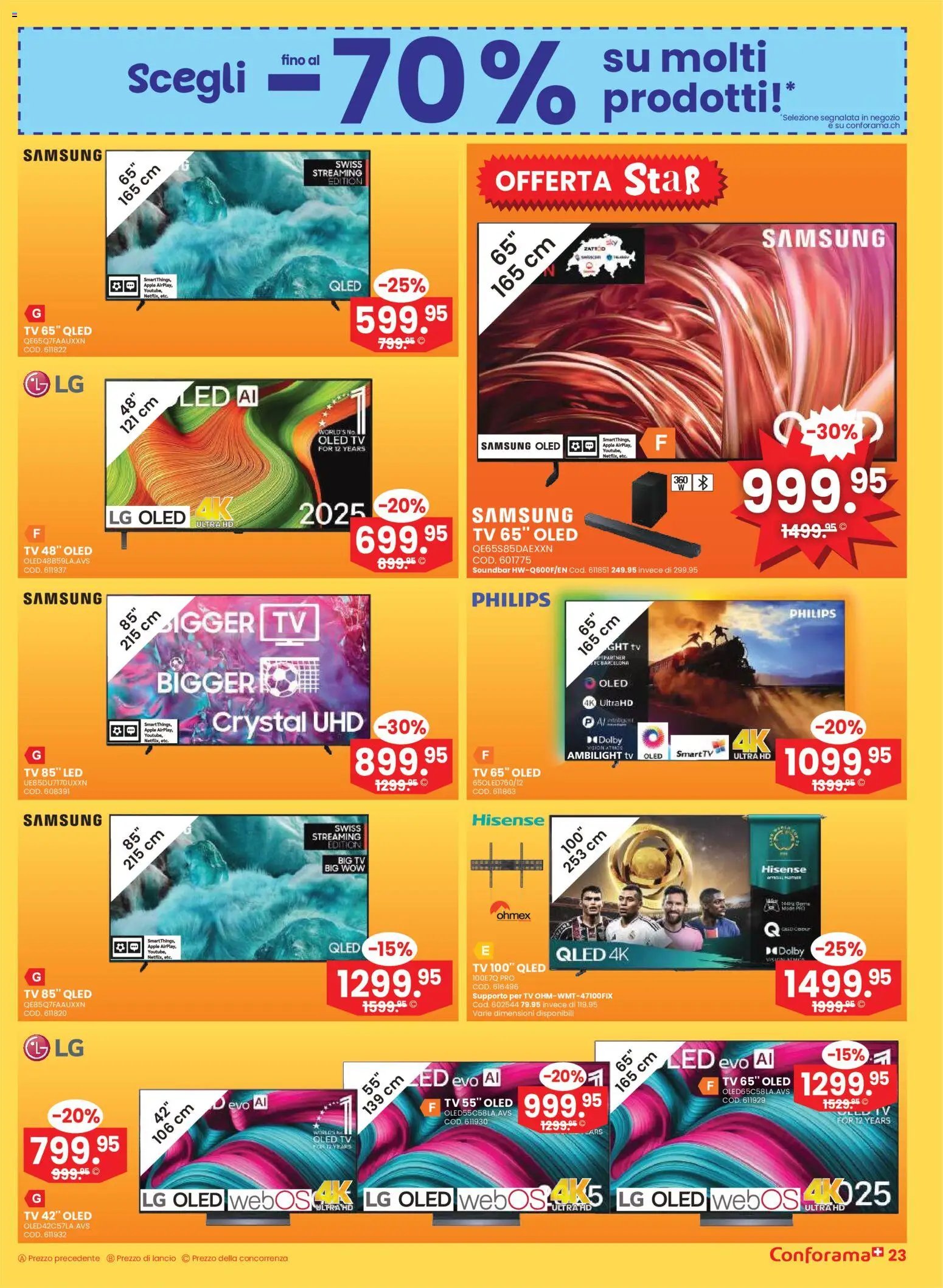 Conforama Aktionen IT (2026-01-07 - 2026-01-20) | 23