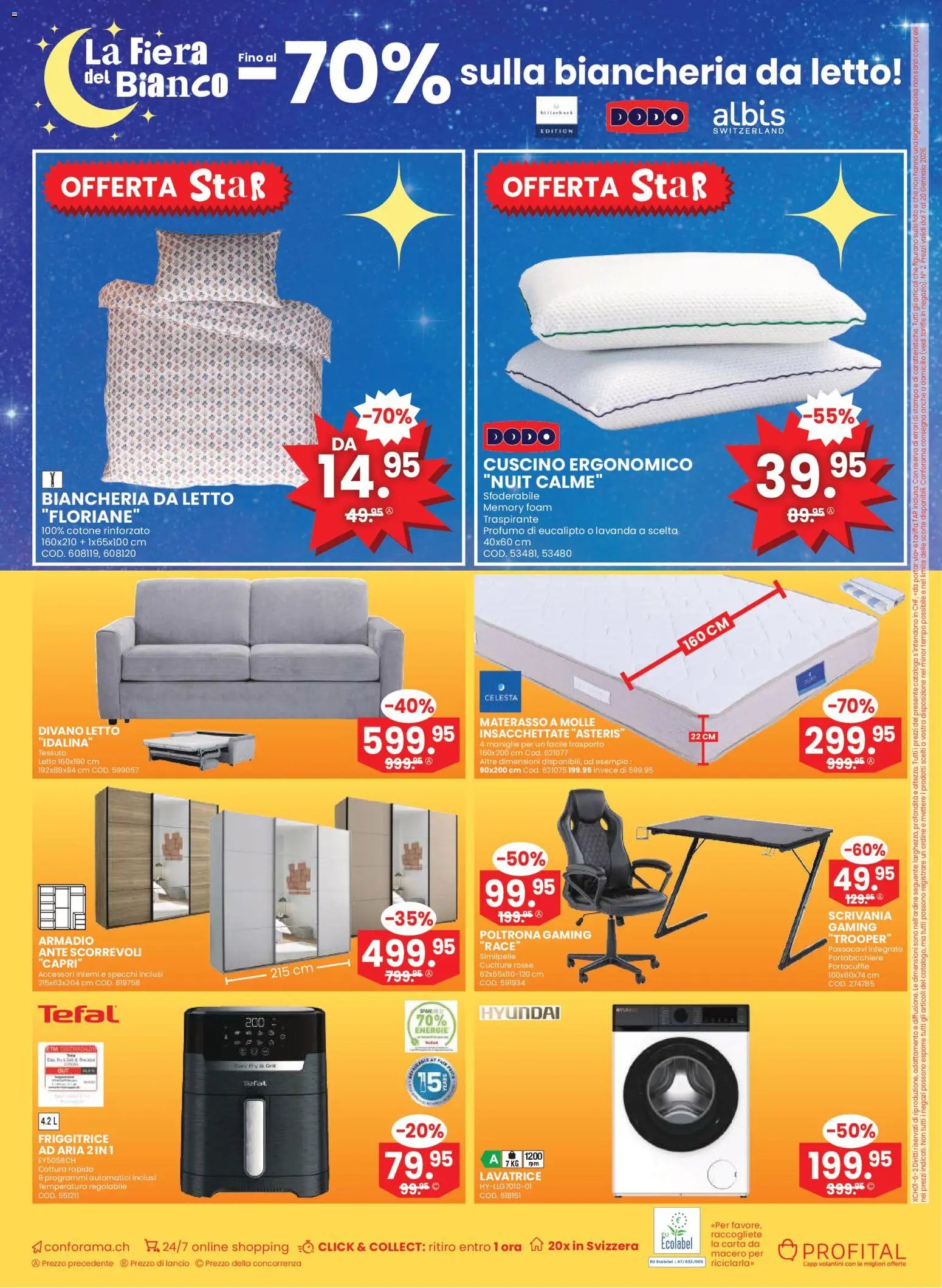 Conforama Aktionen IT (2026-01-07 - 2026-01-20) | 24