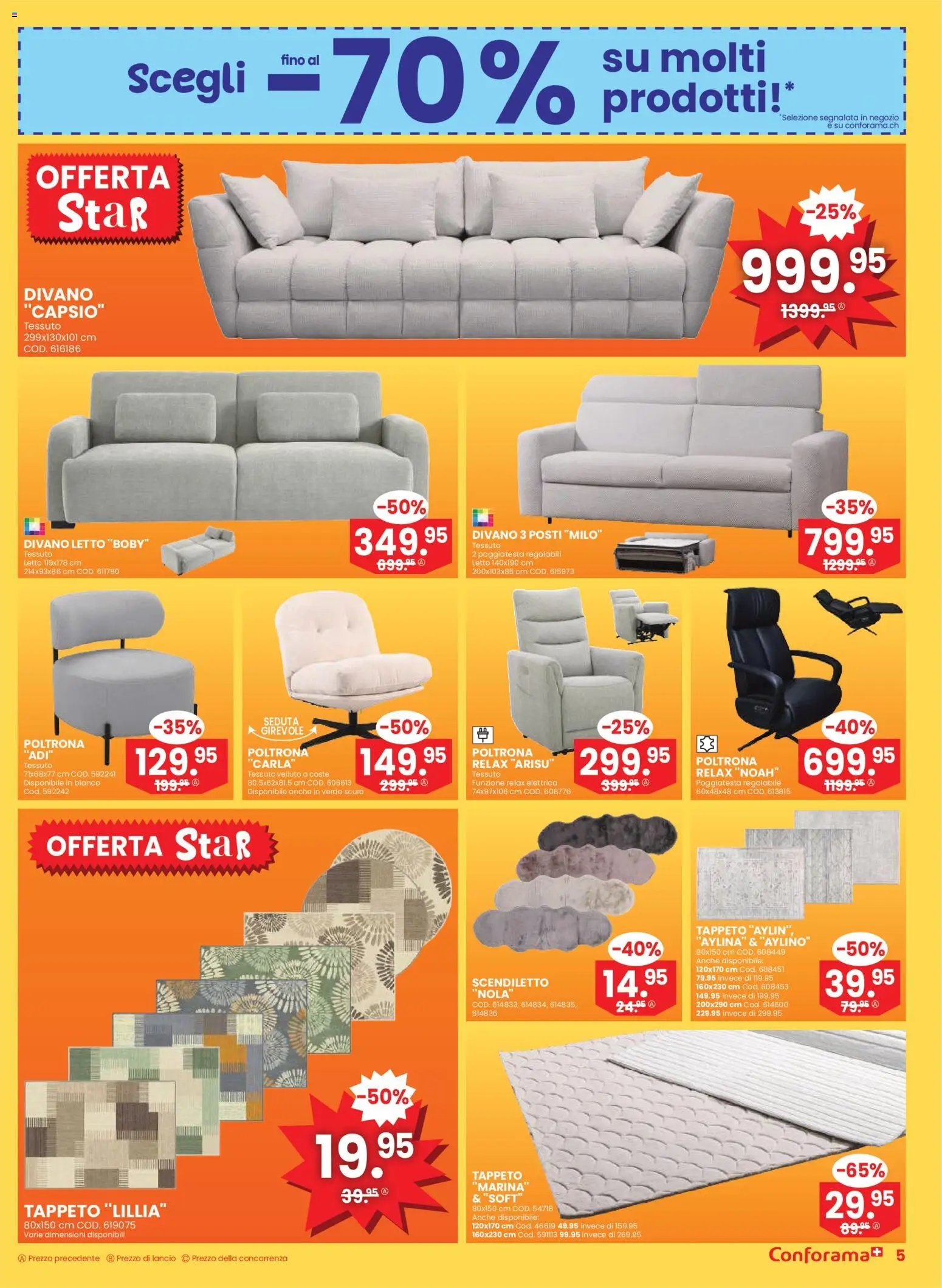 Conforama Aktionen IT (2026-01-07 - 2026-01-20) | 5