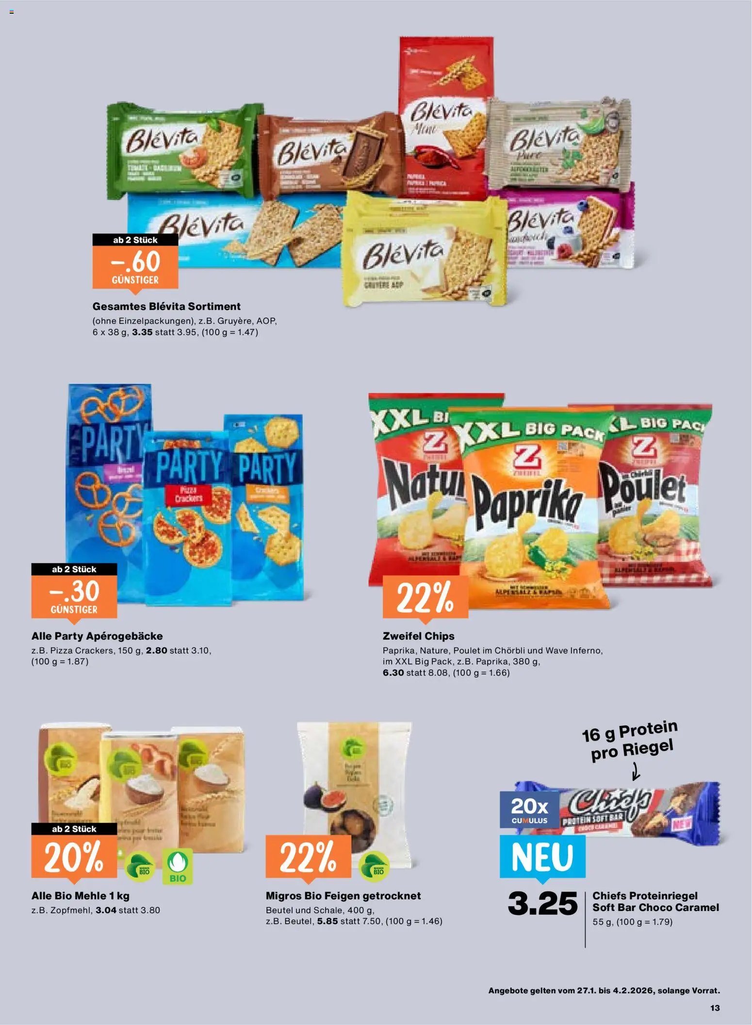 Migros Aktionen (2026-01-27 - 2026-02-04)