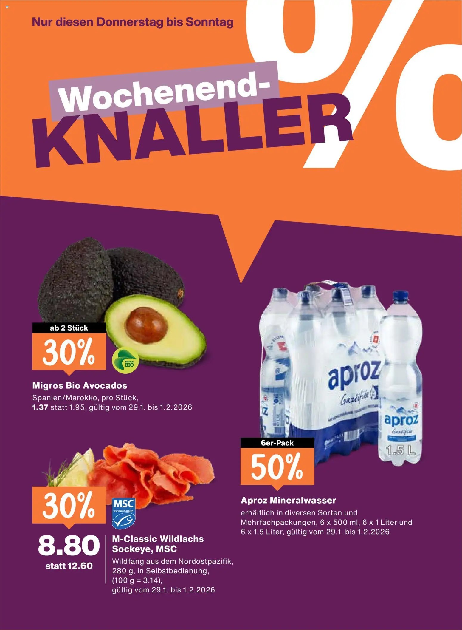 Migros Aktionen (2026-01-27 - 2026-02-04)