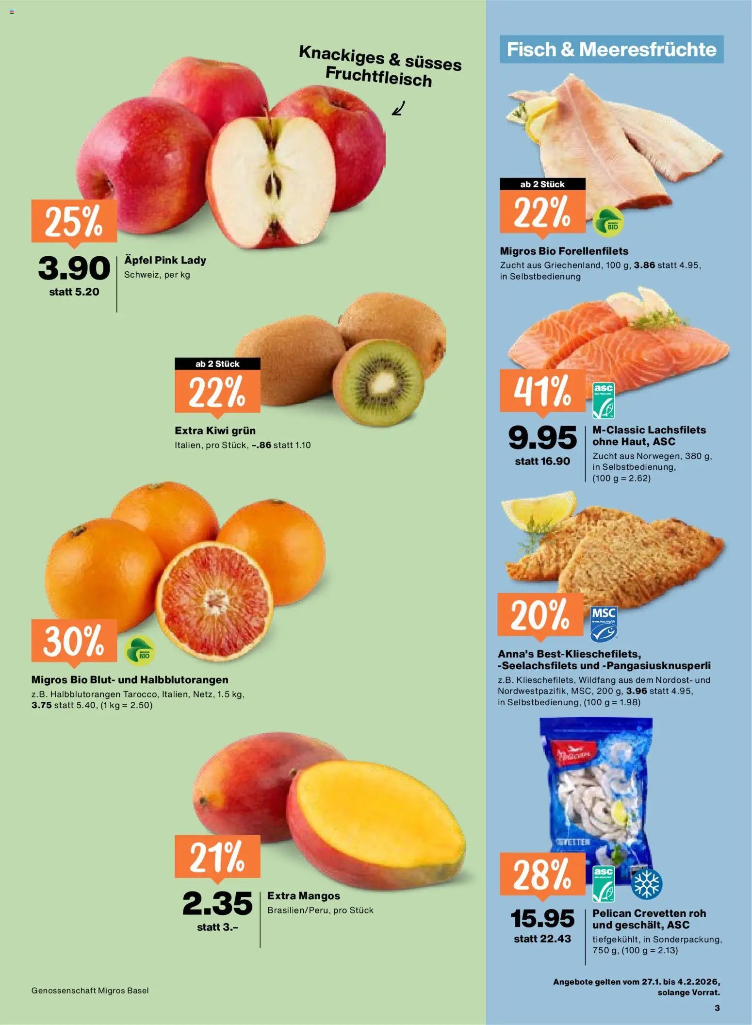 Migros Aktionen (2026-01-27 - 2026-02-04)