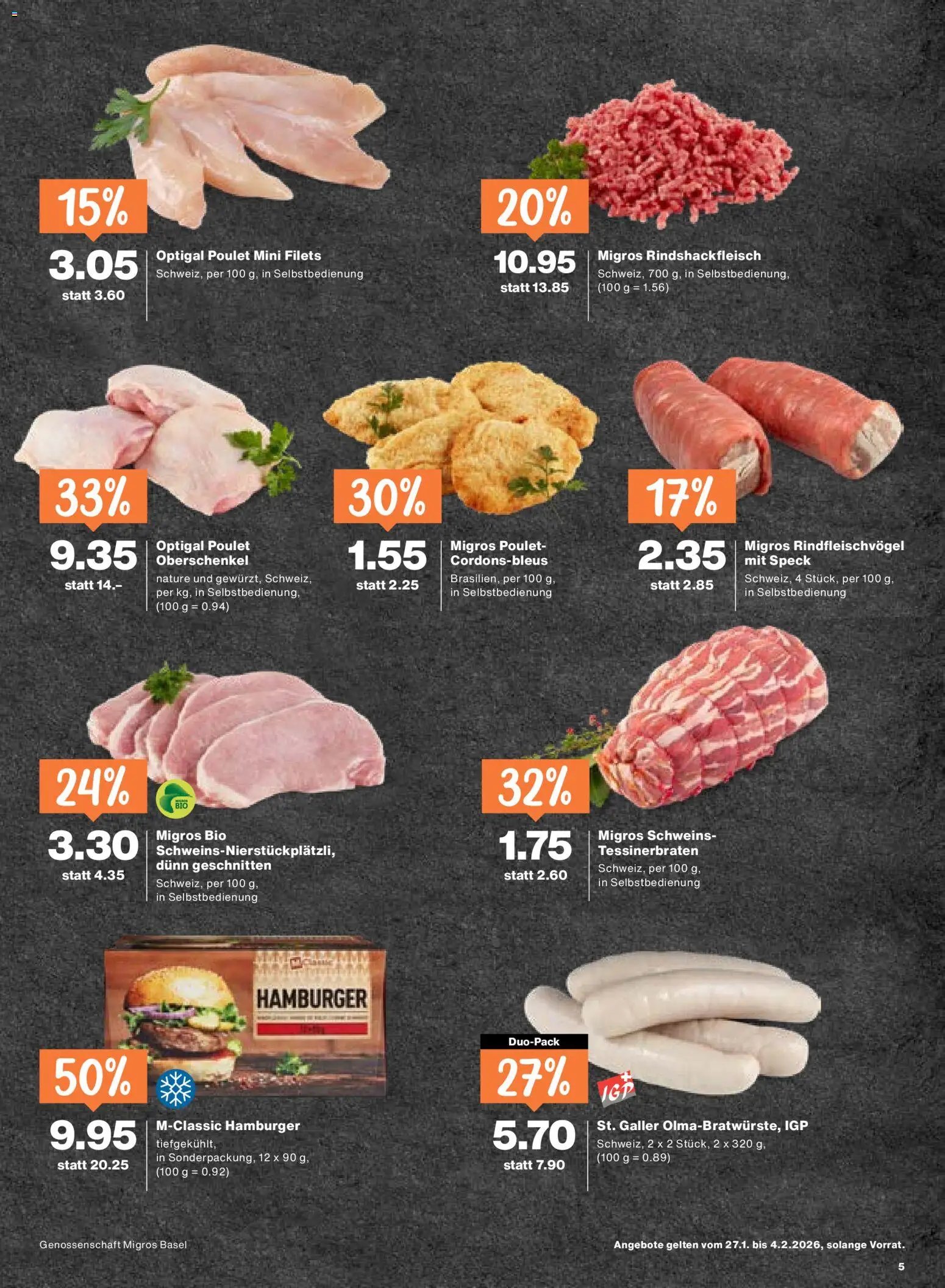 Migros Aktionen (2026-01-27 - 2026-02-04)