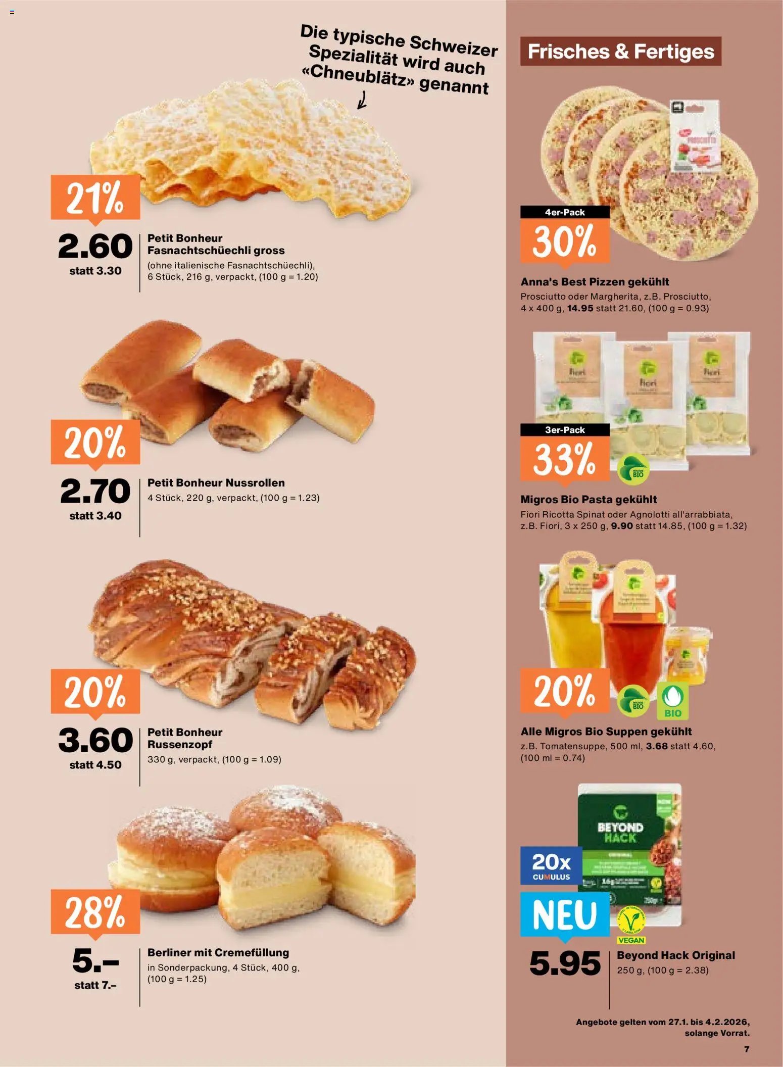 Migros Aktionen (2026-01-27 - 2026-02-04)