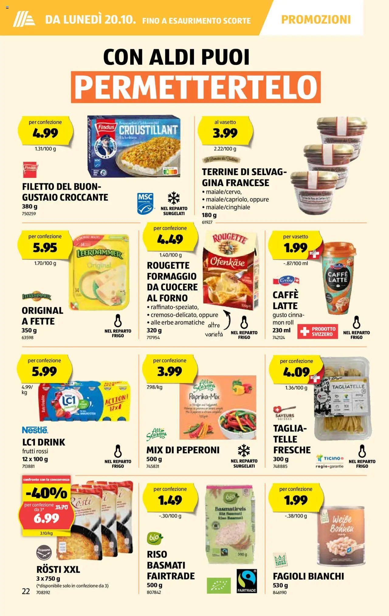 Aldi Aktionen IT (2025-10-16 - 2025-10-22)