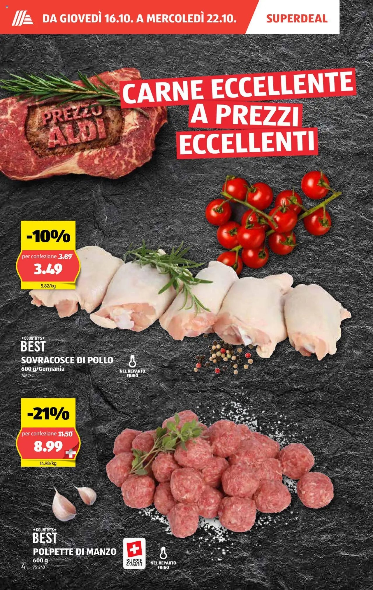 Aldi Aktionen IT (2025-10-16 - 2025-10-22)
