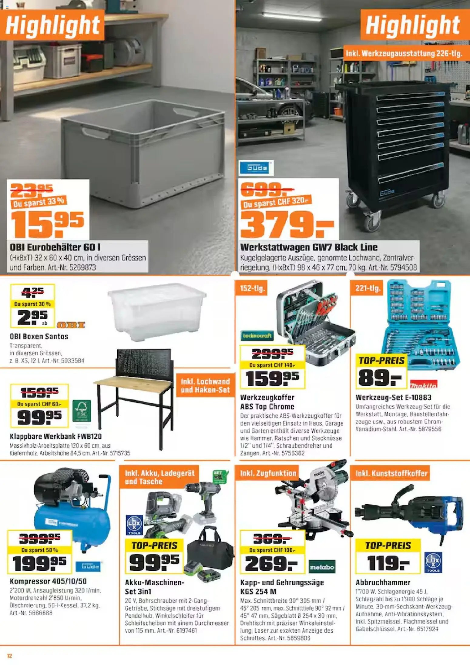 OBI aktionen (2026-04-15 - 2026-04-28)