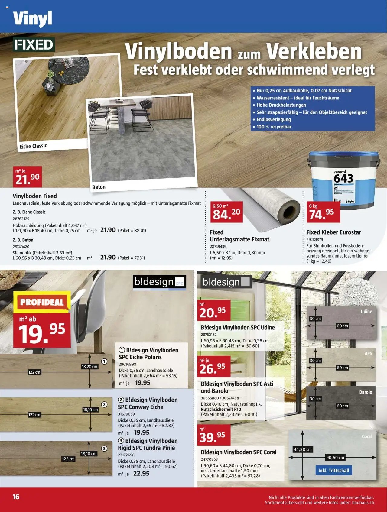 Bauhaus Aktionen (2025-09-29 - 2025-10-26)