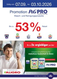 Aligro aktionen P&G