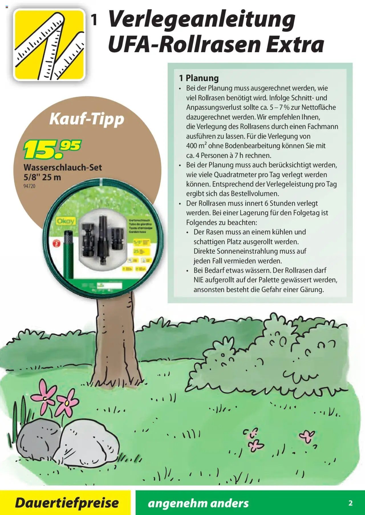 Landi Aktionen Rollrasen (2025-02-04 - 2025-12-31) | 2