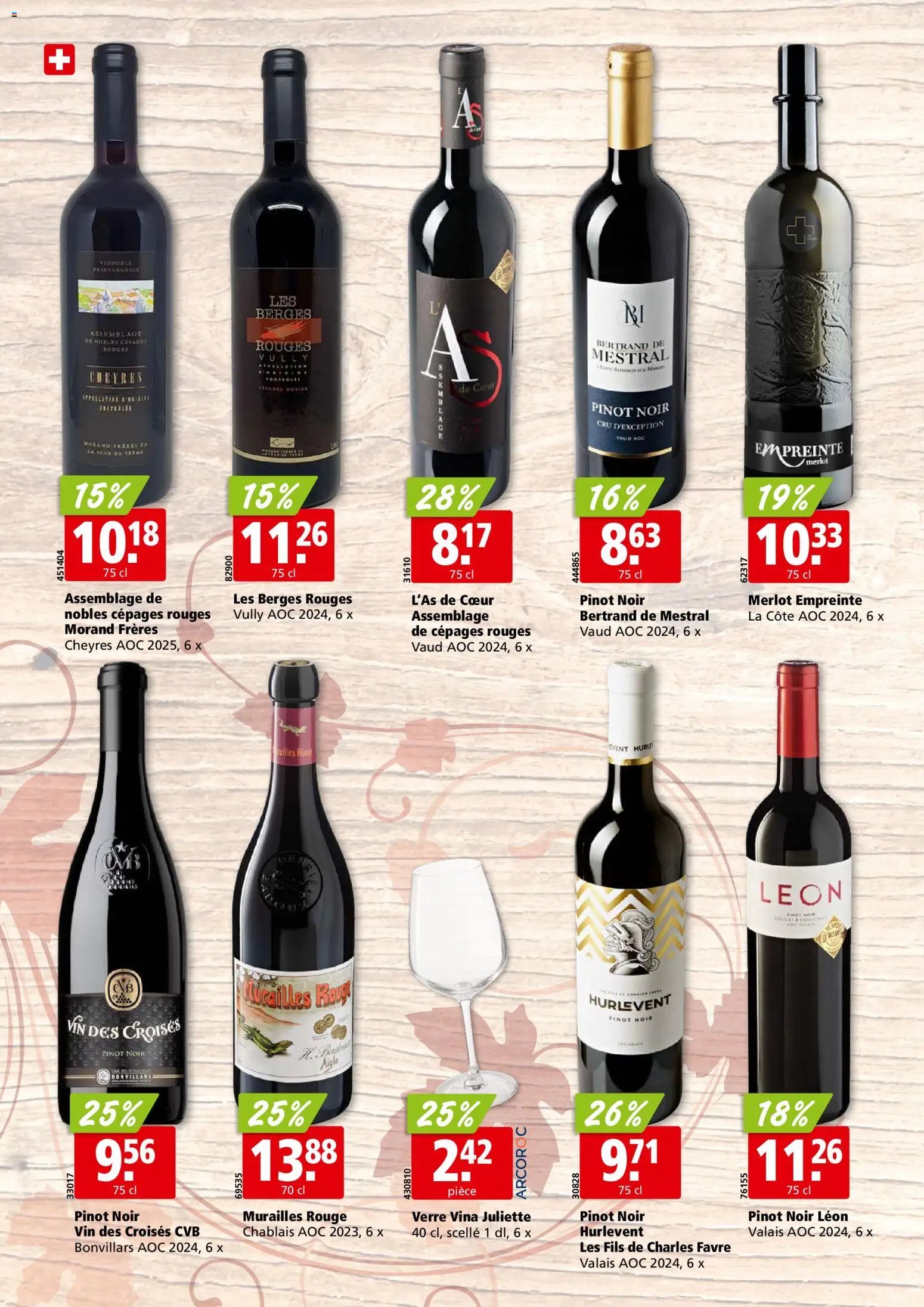 Aligro aktionen Vins Matran