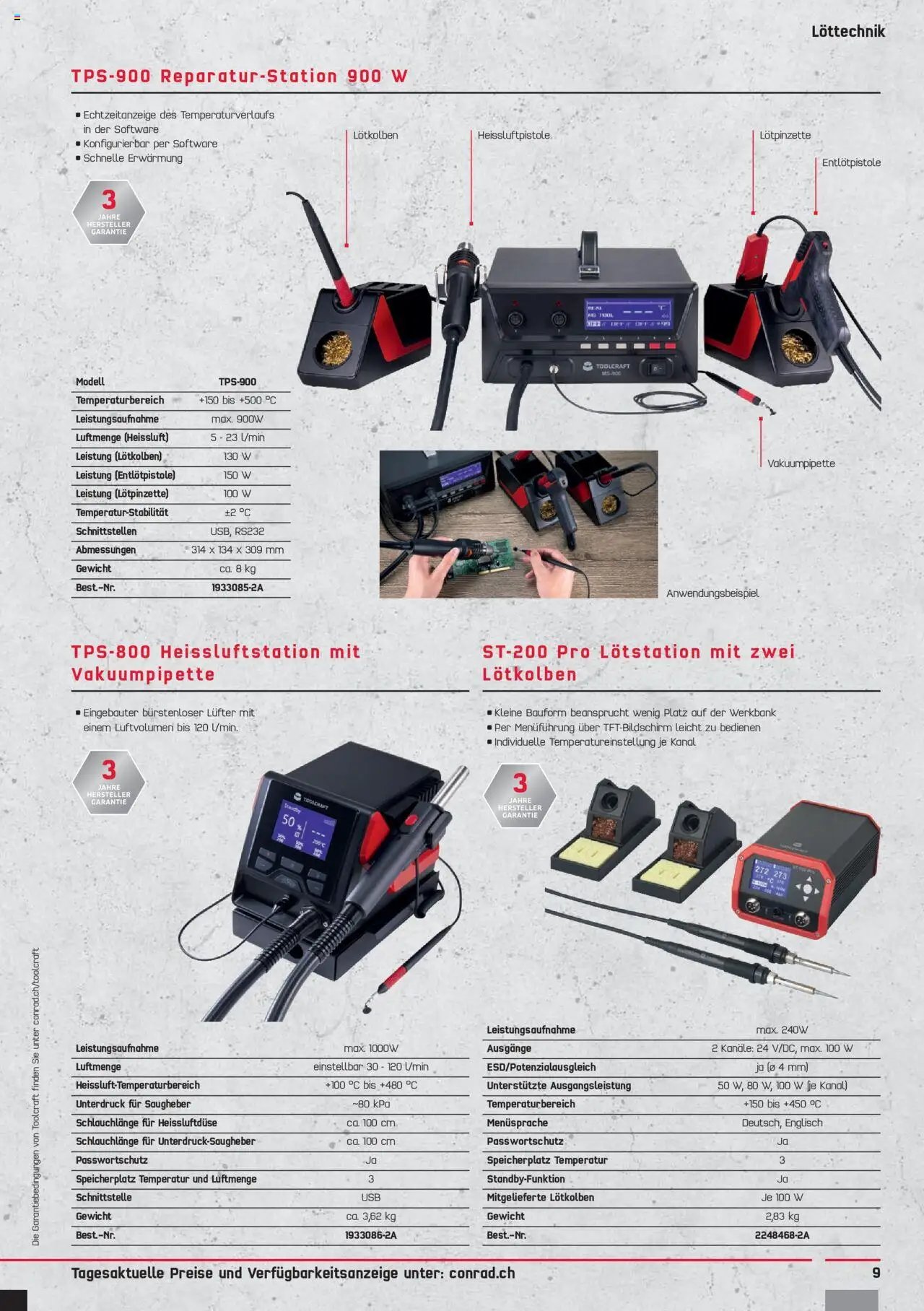 Conrad Aktionen Toolcraft (2024-02-27 - 2025-12-31) | 9