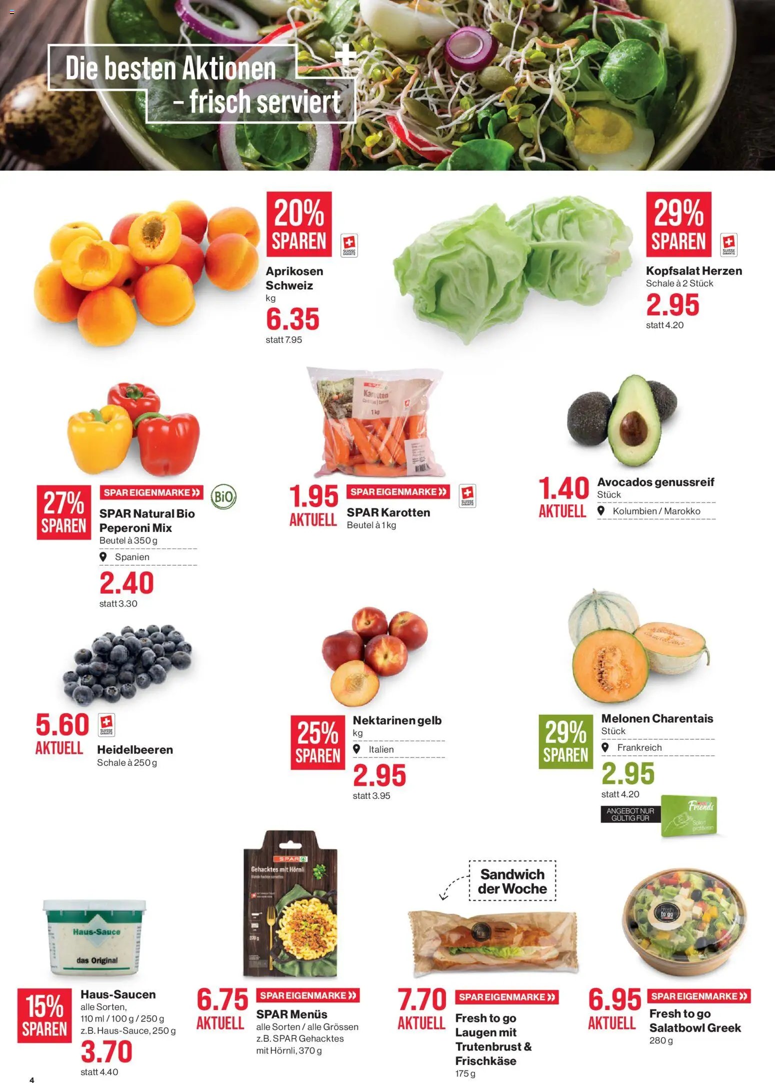 SPAR aktionen