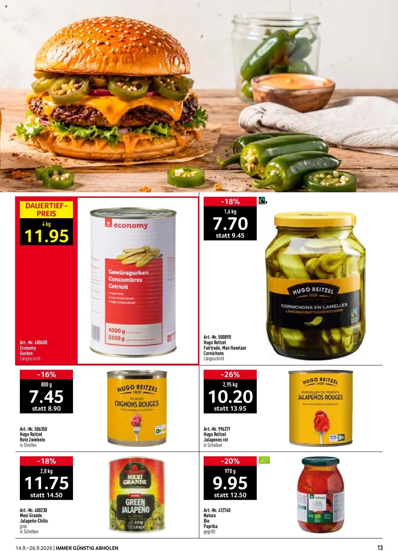 Prodega Aktionen Take Away