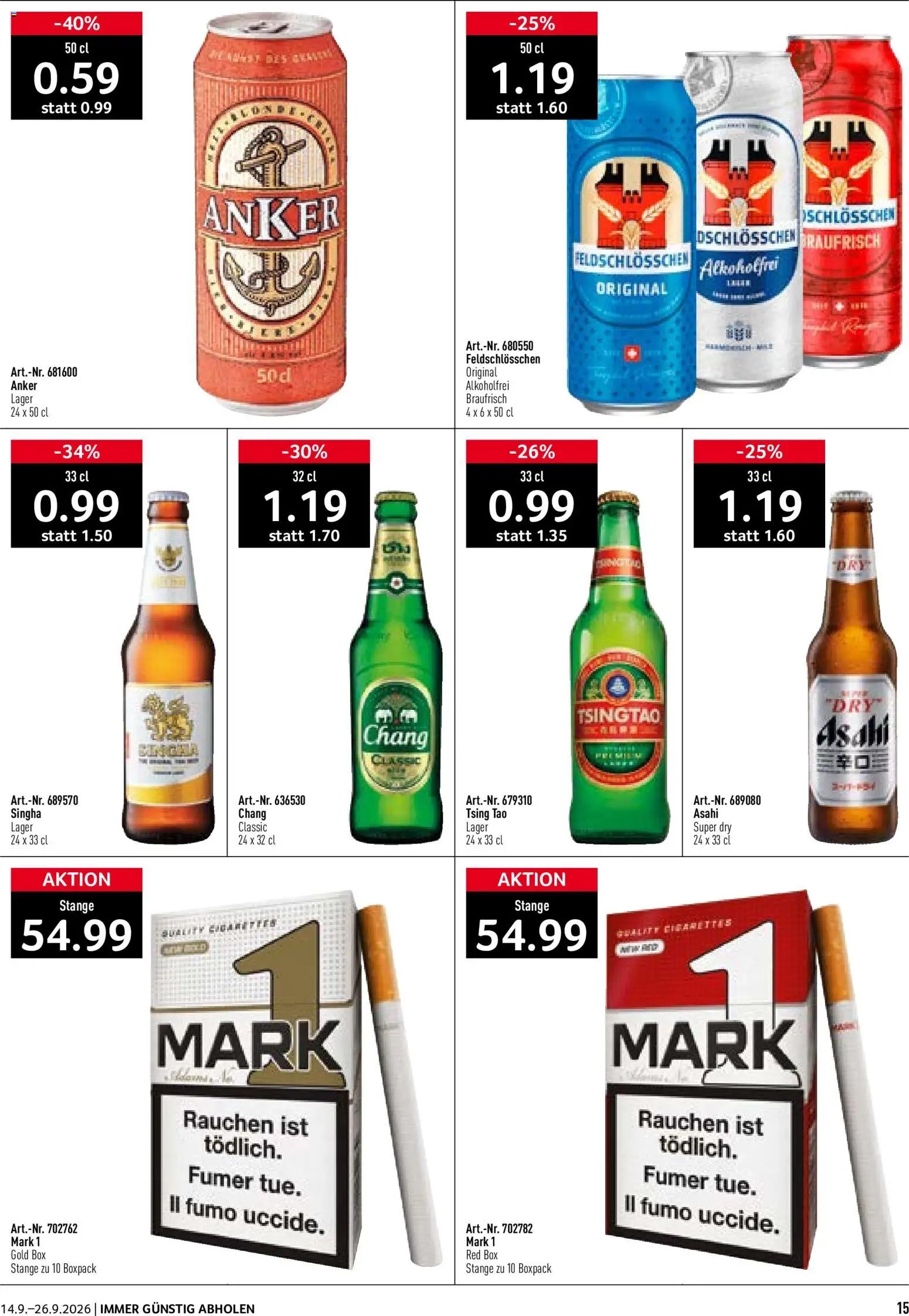 Prodega Aktionen Take Away