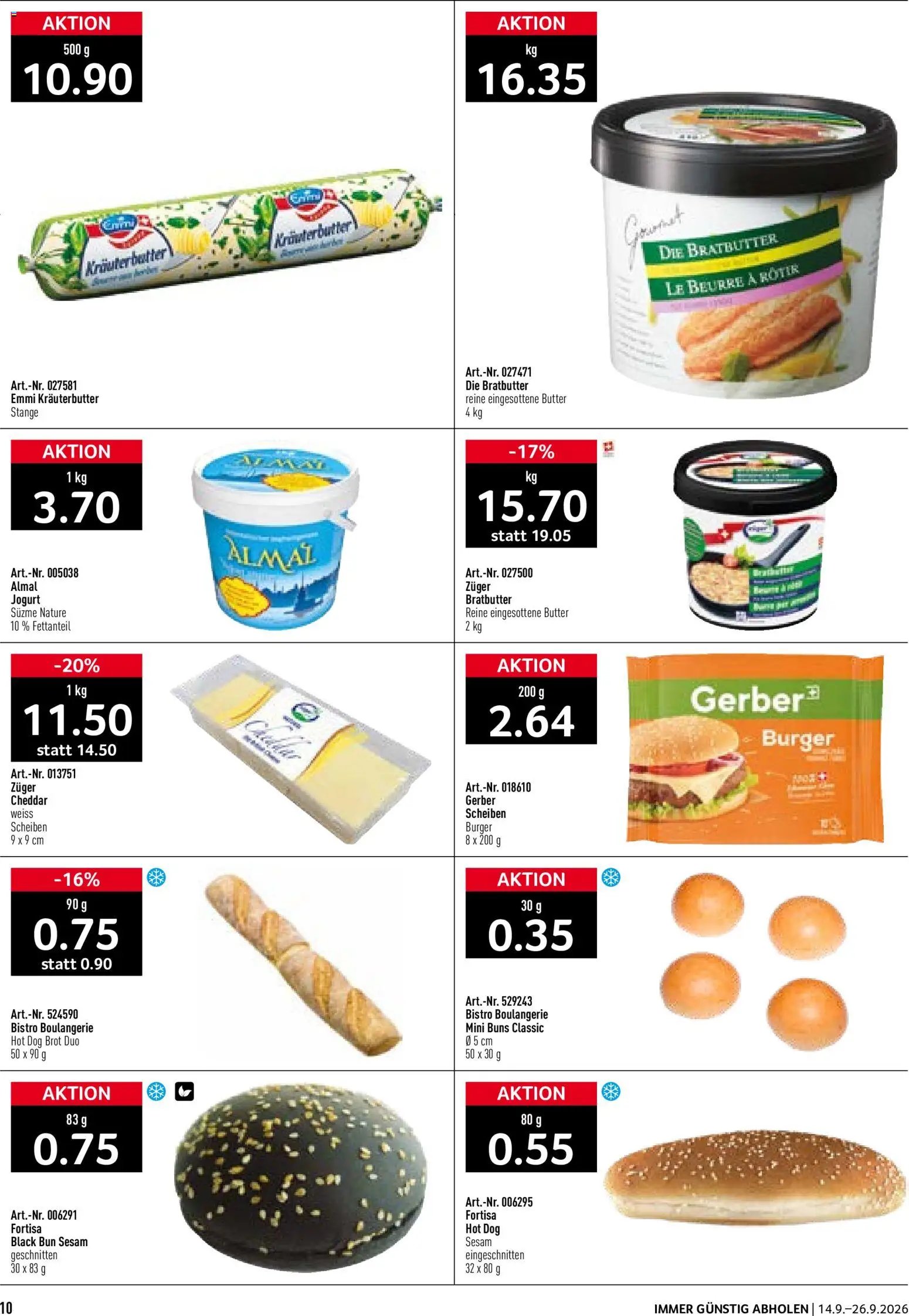 Prodega Aktionen Take Away