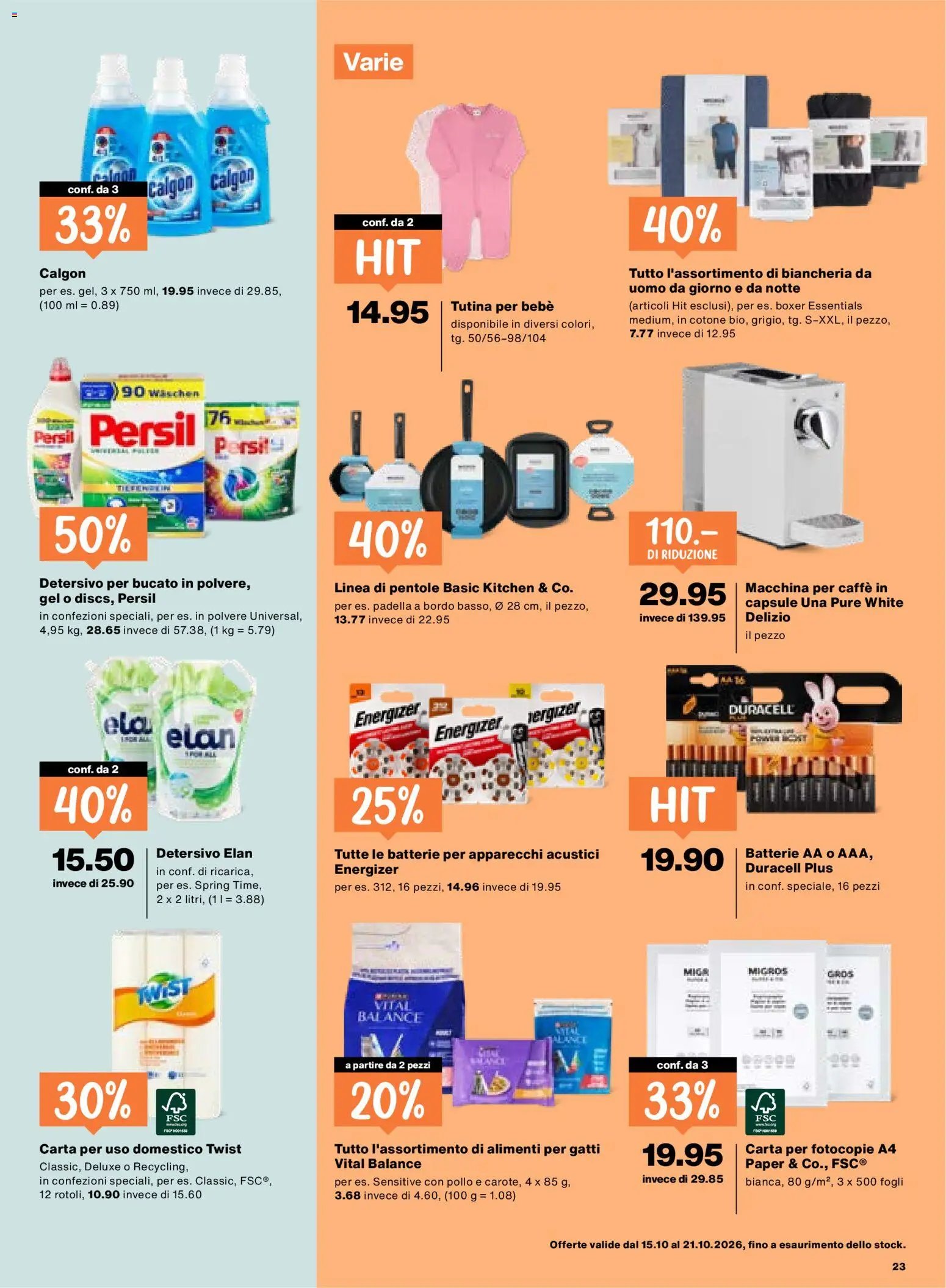 Migros aktionen IT