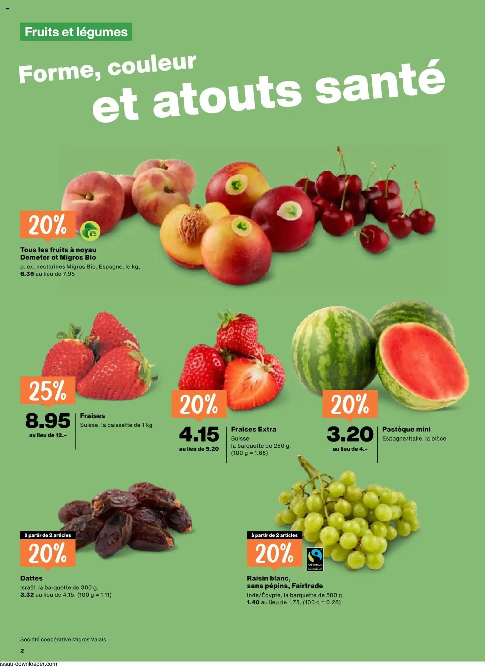 Migros aktionen FR