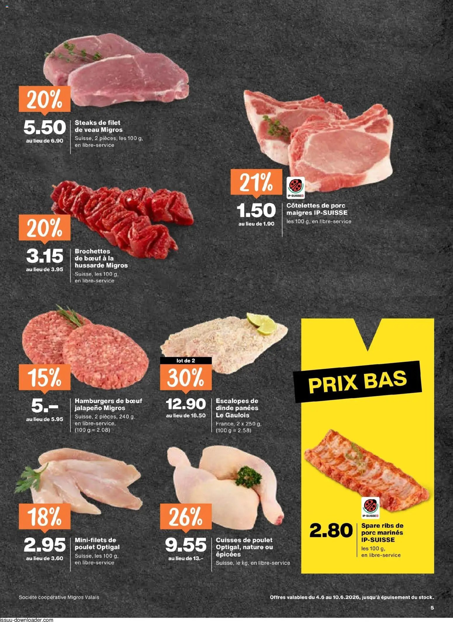 Migros aktionen FR