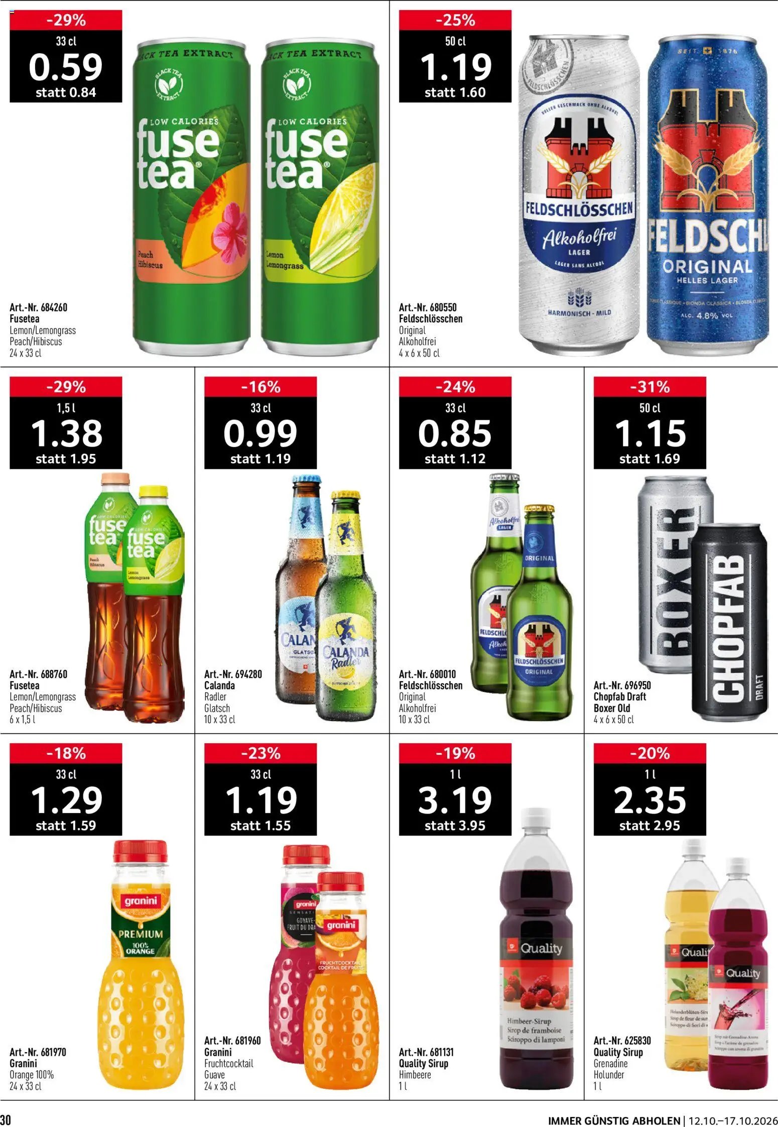 Prodega aktionen