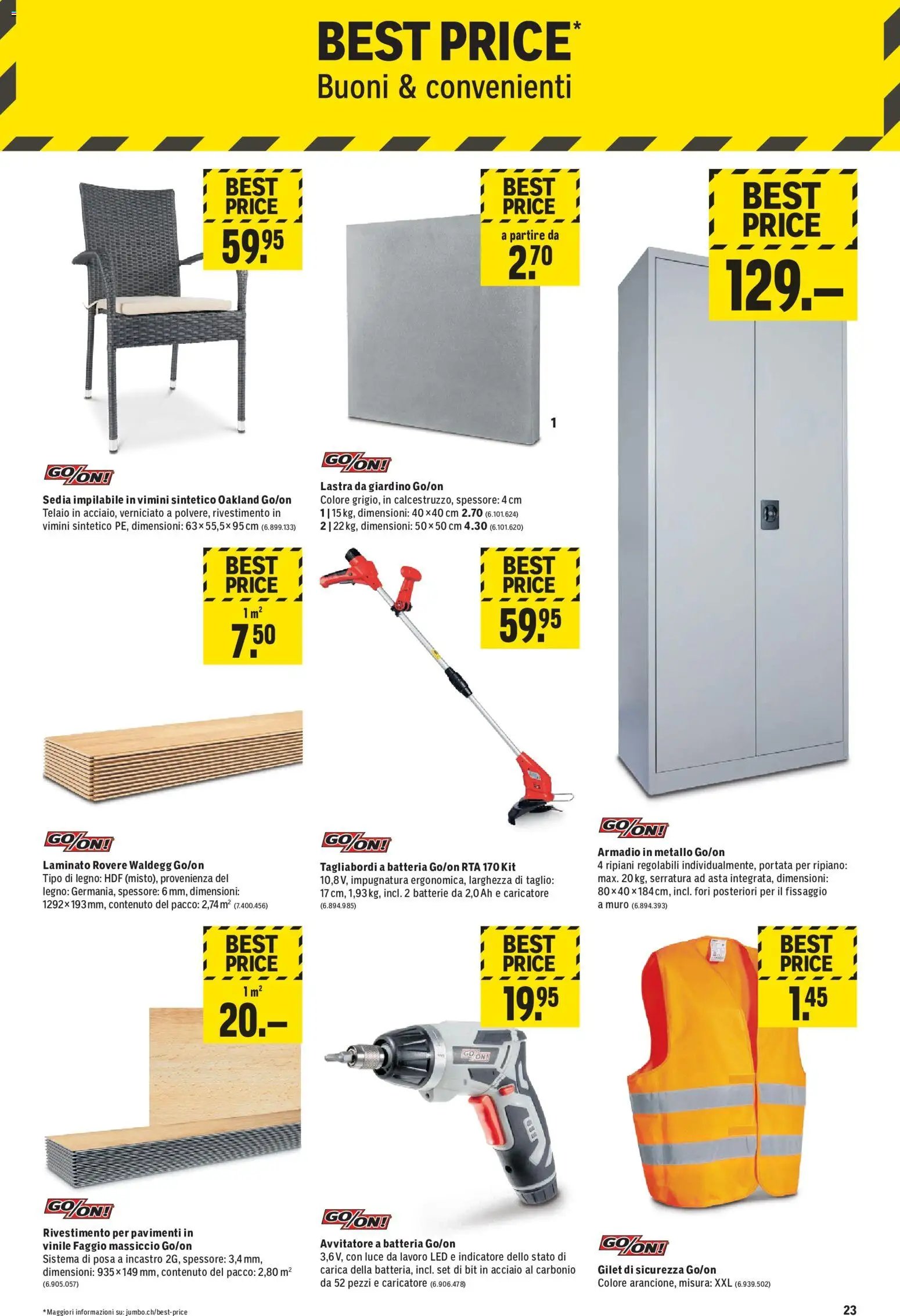 Jumbo aktionen IT