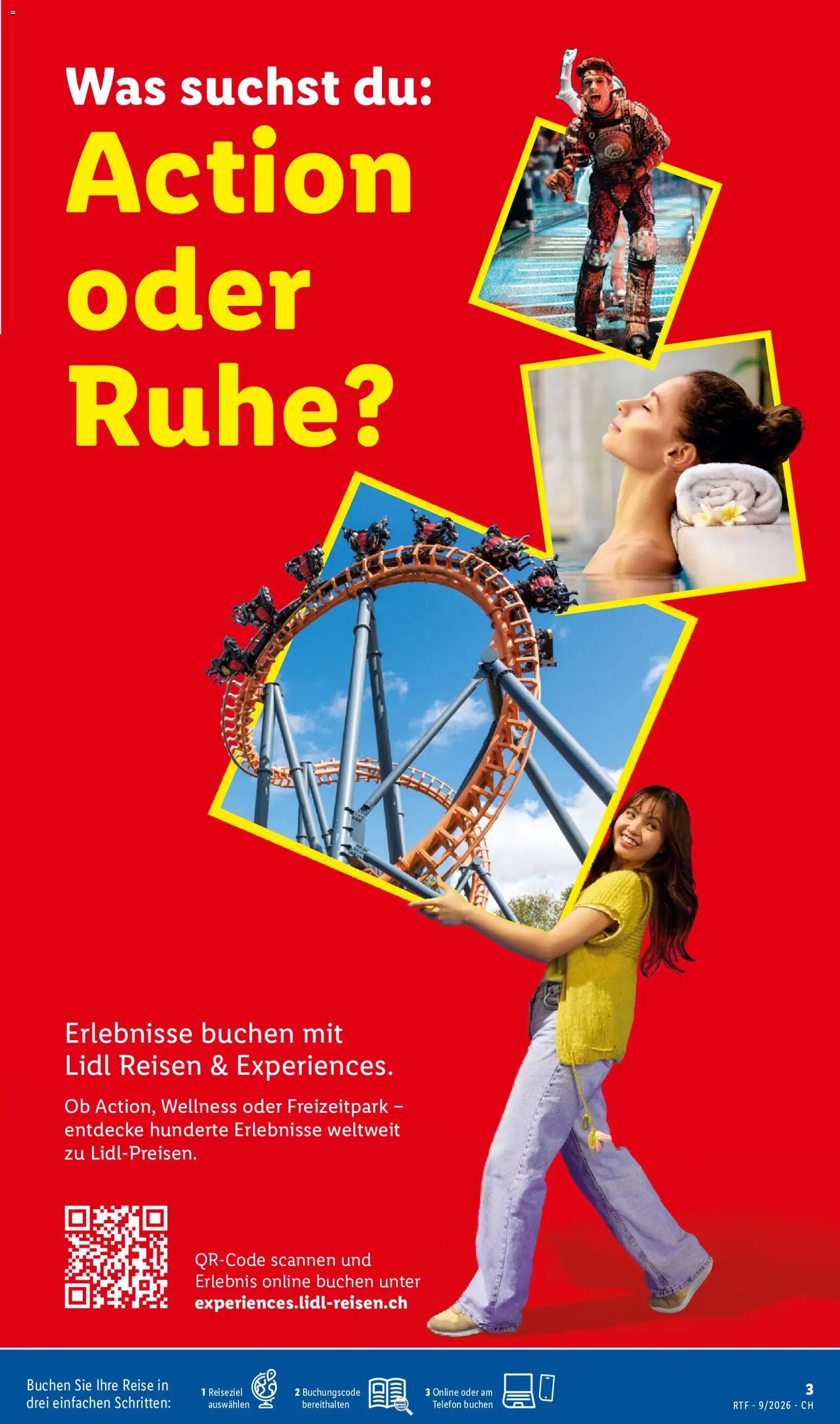 Lidl aktionen September/Oktober Reise-Highlights