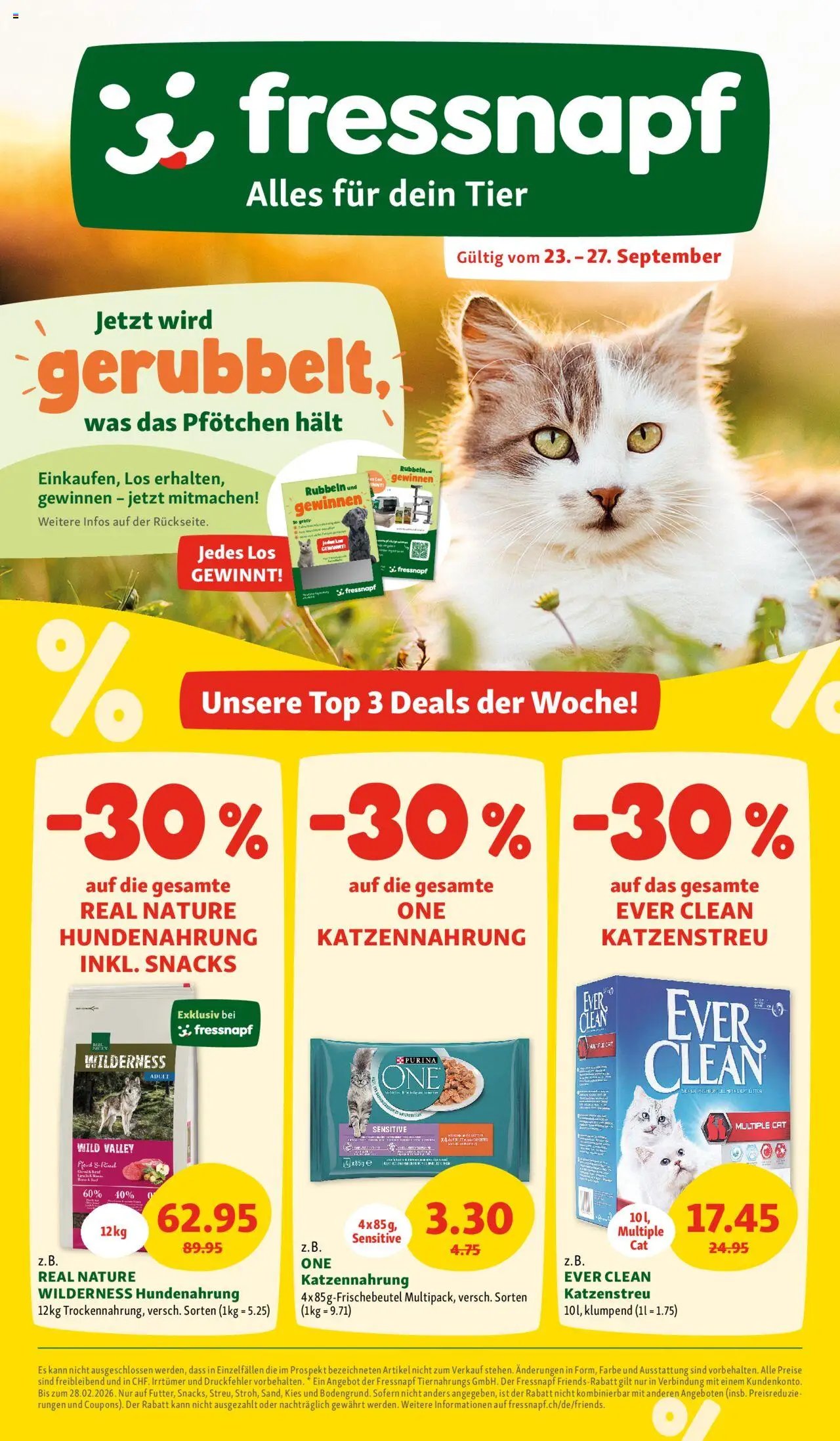 Fressnapf Aktionen (2025-09-23 - 2025-09-27) | 1