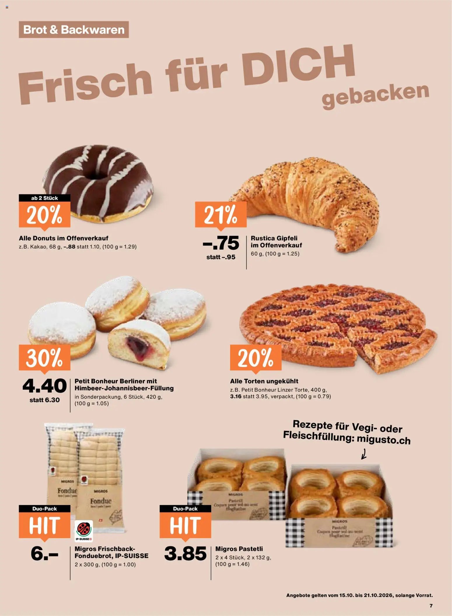Migros aktionen