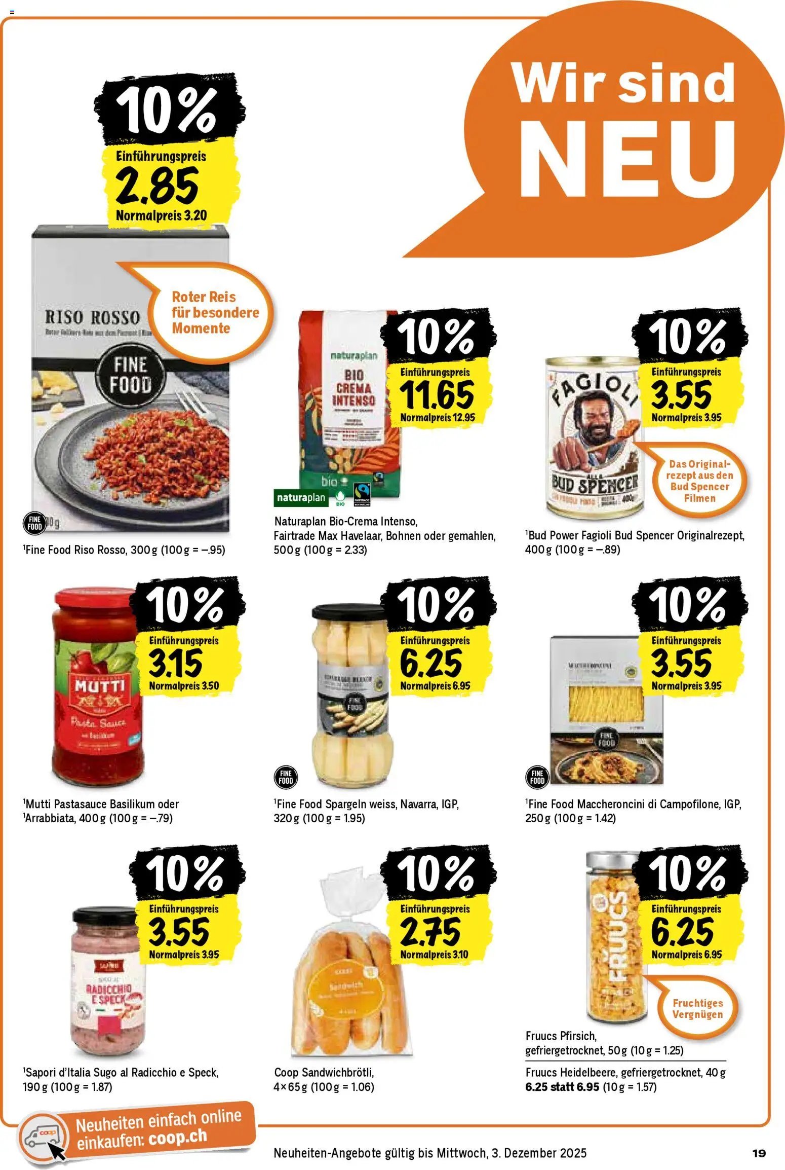 Coop Aktionen (2025-11-20 - 2025-11-26)