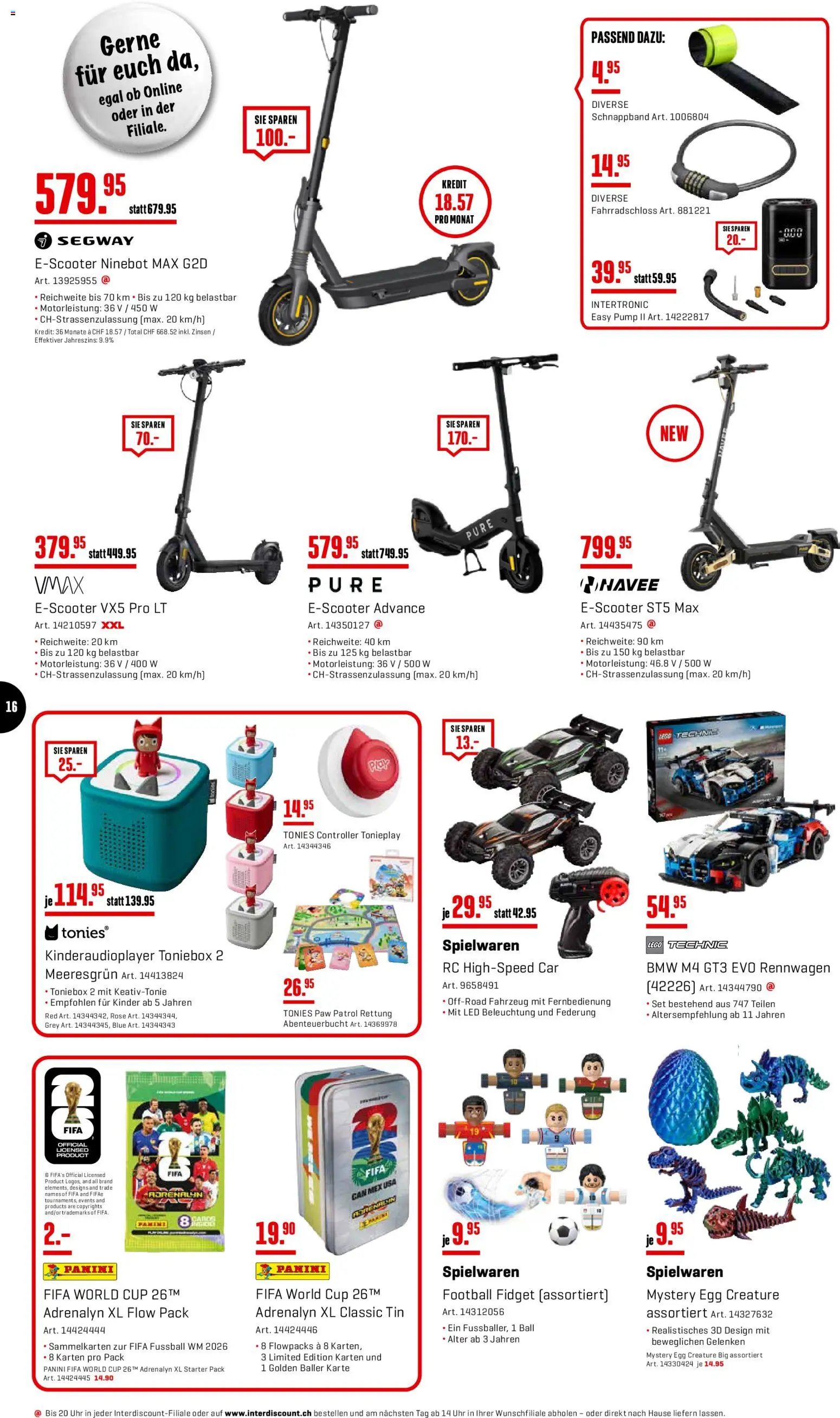 Interdiscount aktionen (2026-03-23 - 2026-04-05) | 16