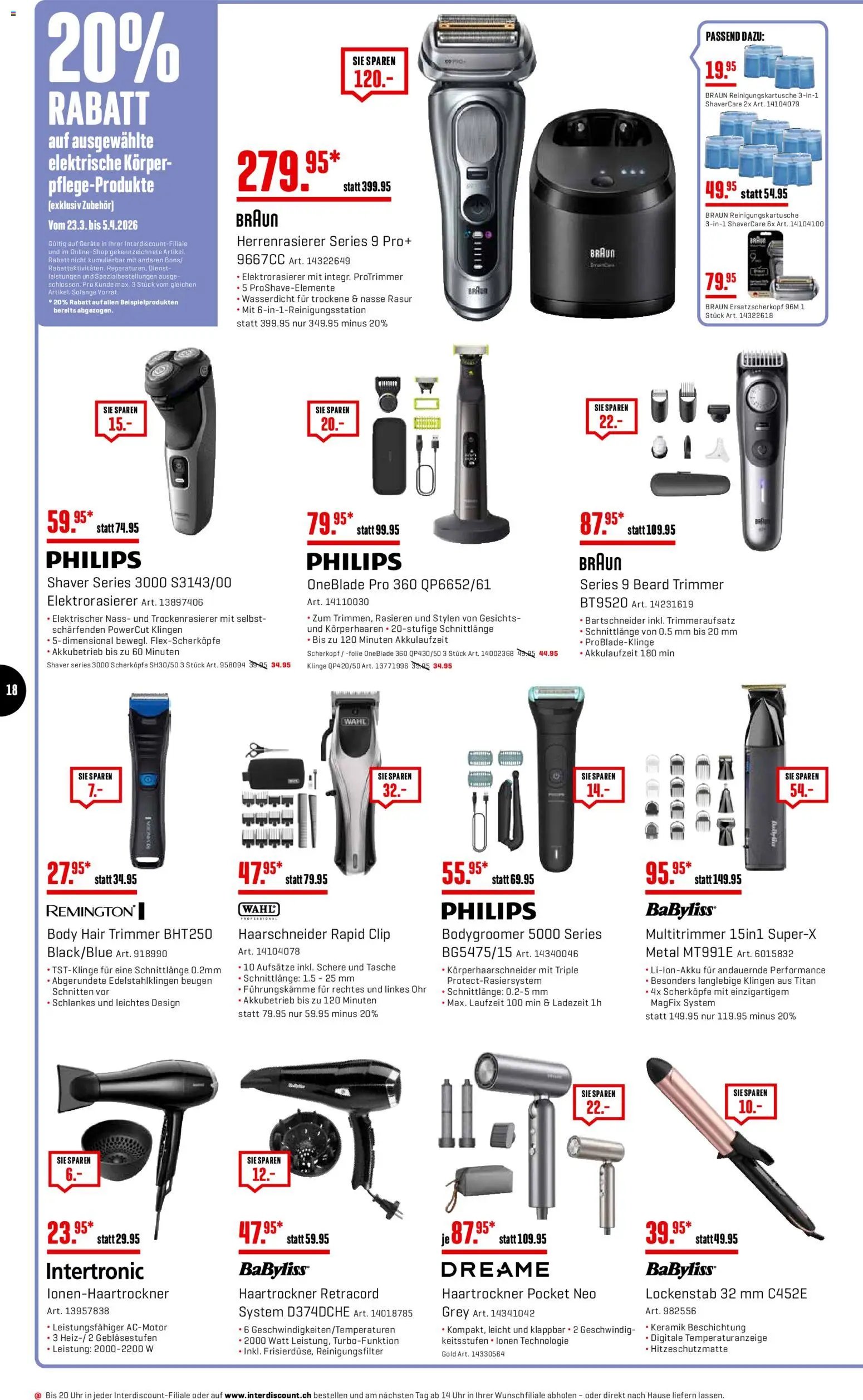 Interdiscount aktionen (2026-03-23 - 2026-04-05) | 18