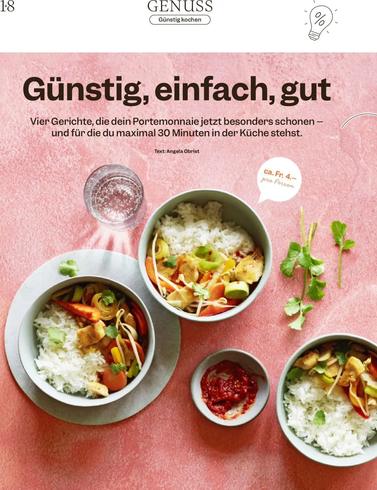 Migros aktionen Magazin