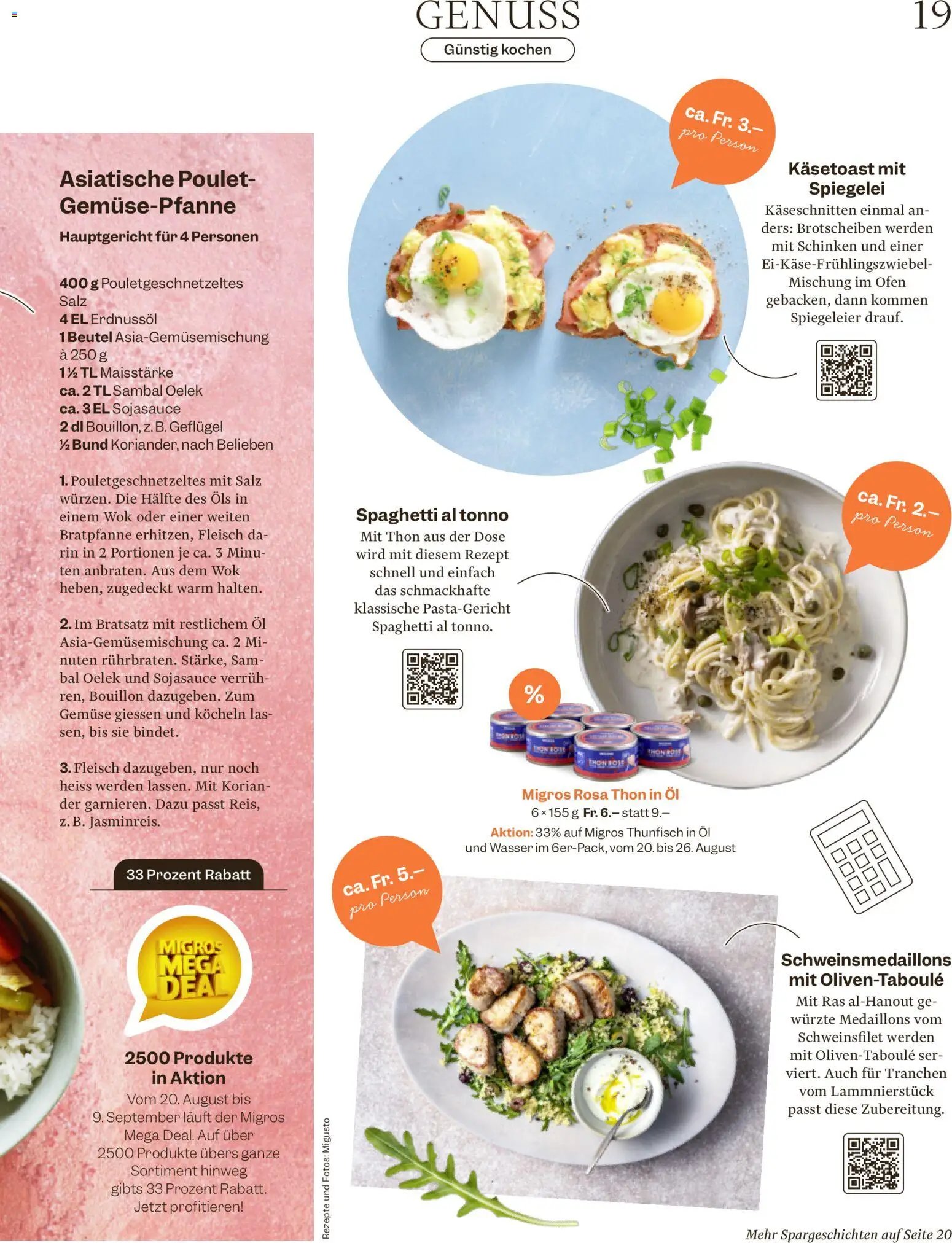 Migros aktionen Magazin