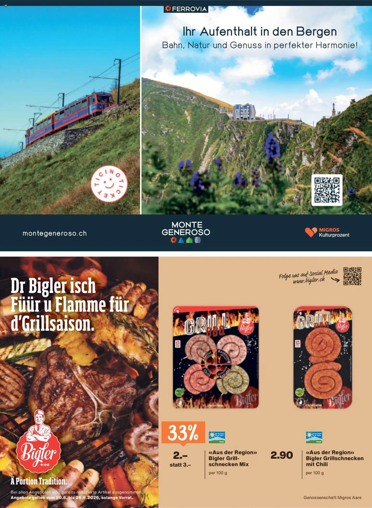 Migros aktionen Magazin