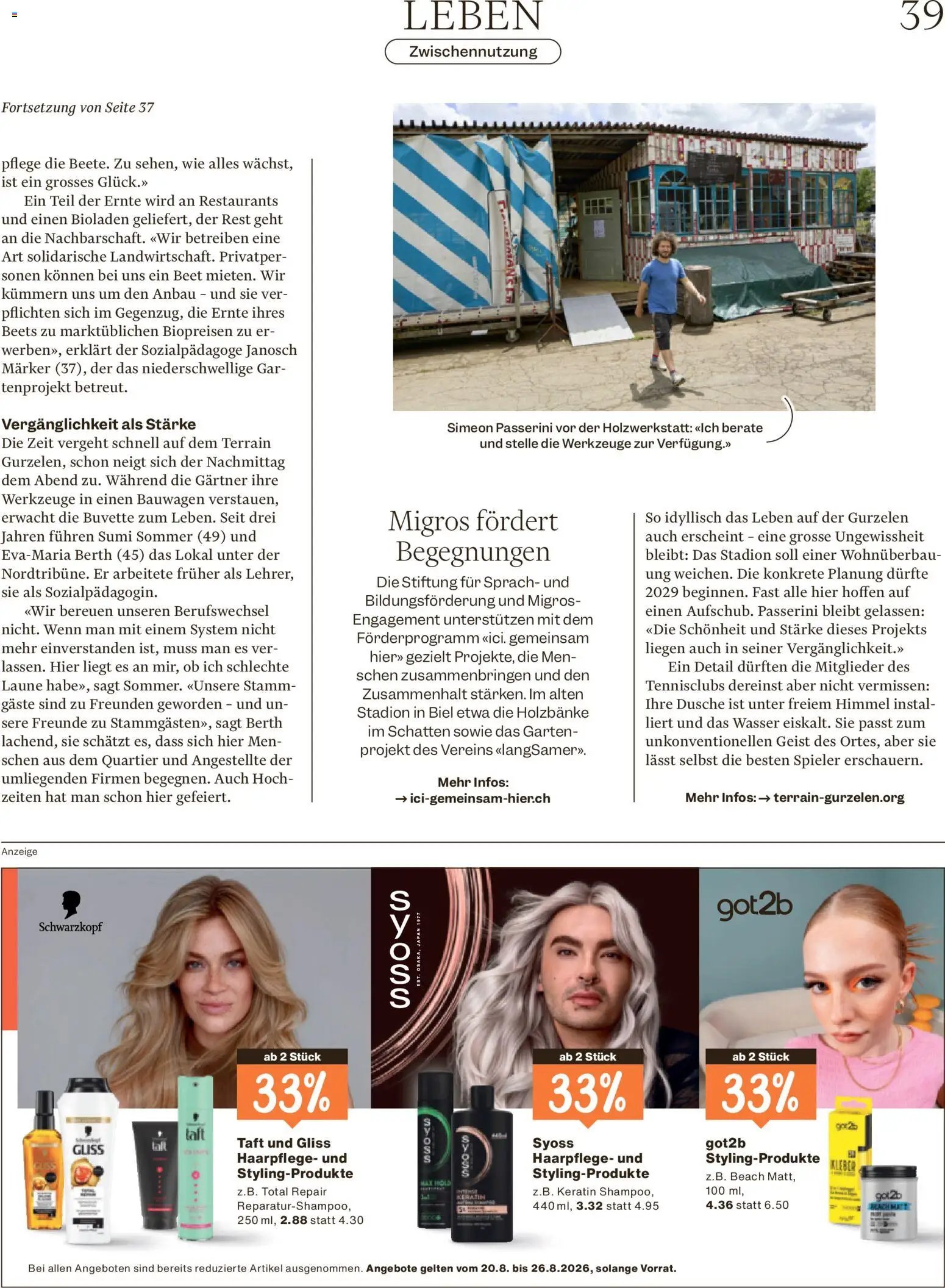 Migros aktionen Magazin