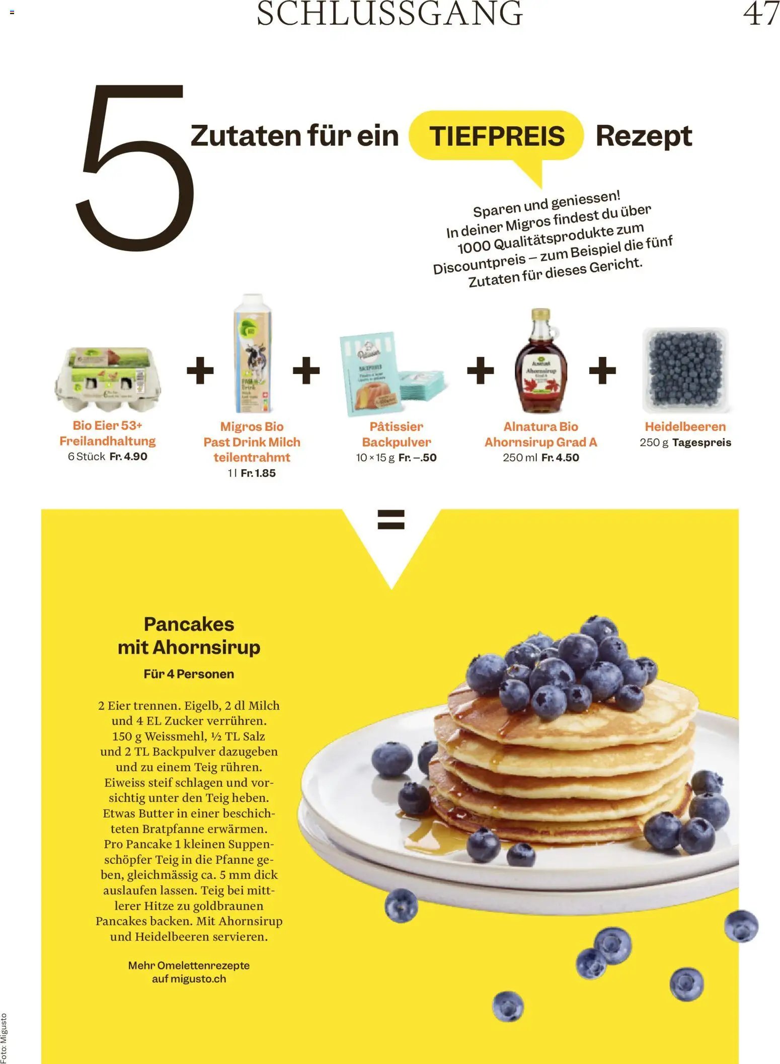 Migros aktionen Magazin