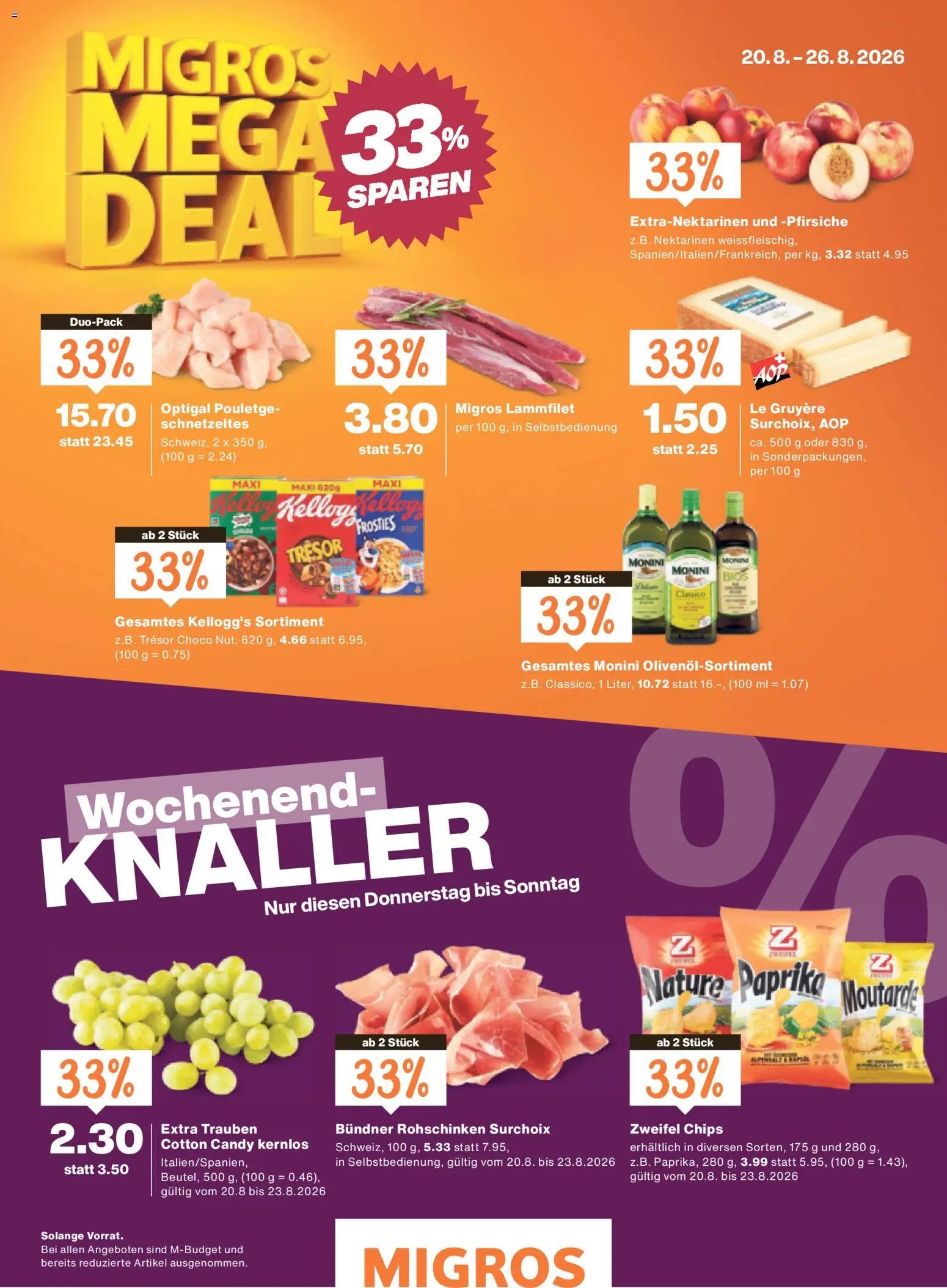 Migros aktionen Magazin