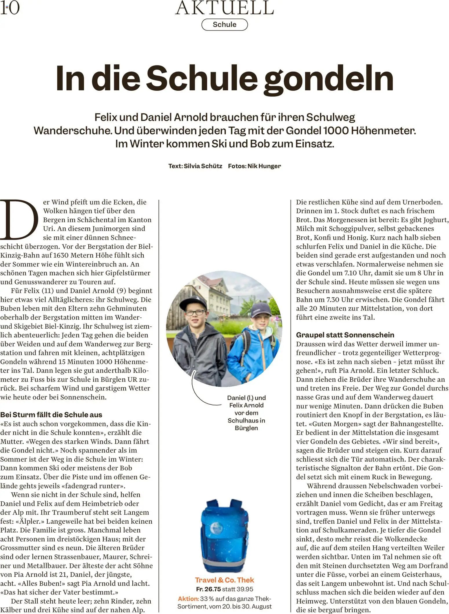 Migros aktionen Magazin