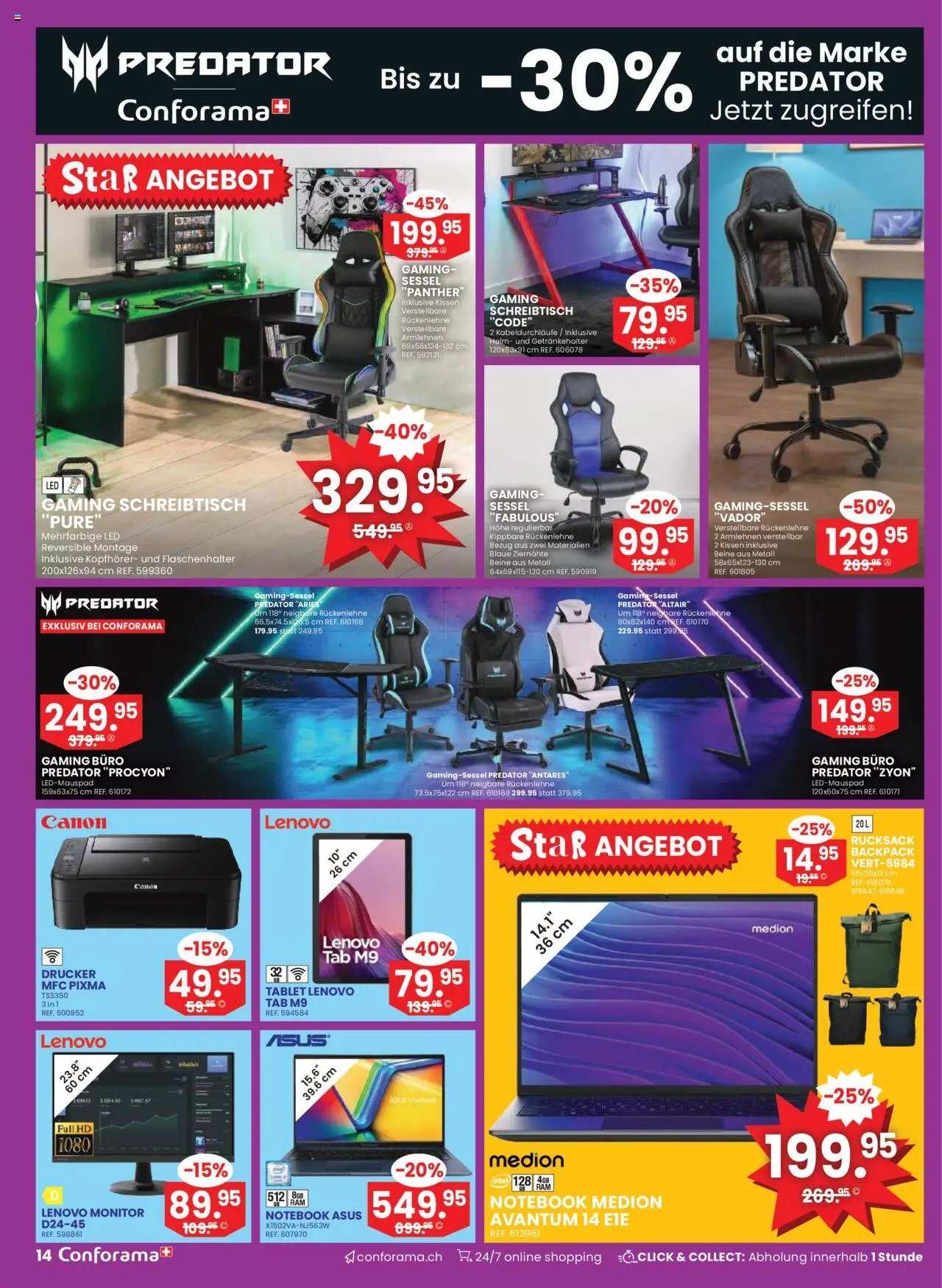 Conforama Aktionen (2025-10-01 - 2025-10-14)