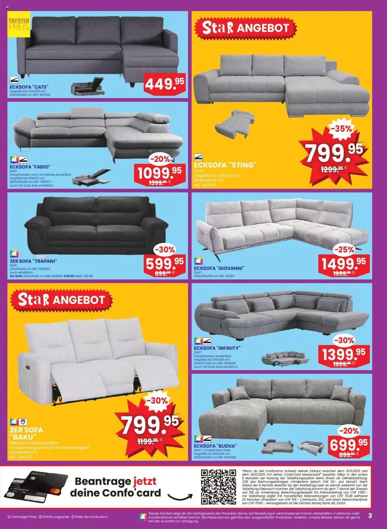 Conforama Aktionen (2025-10-01 - 2025-10-14)
