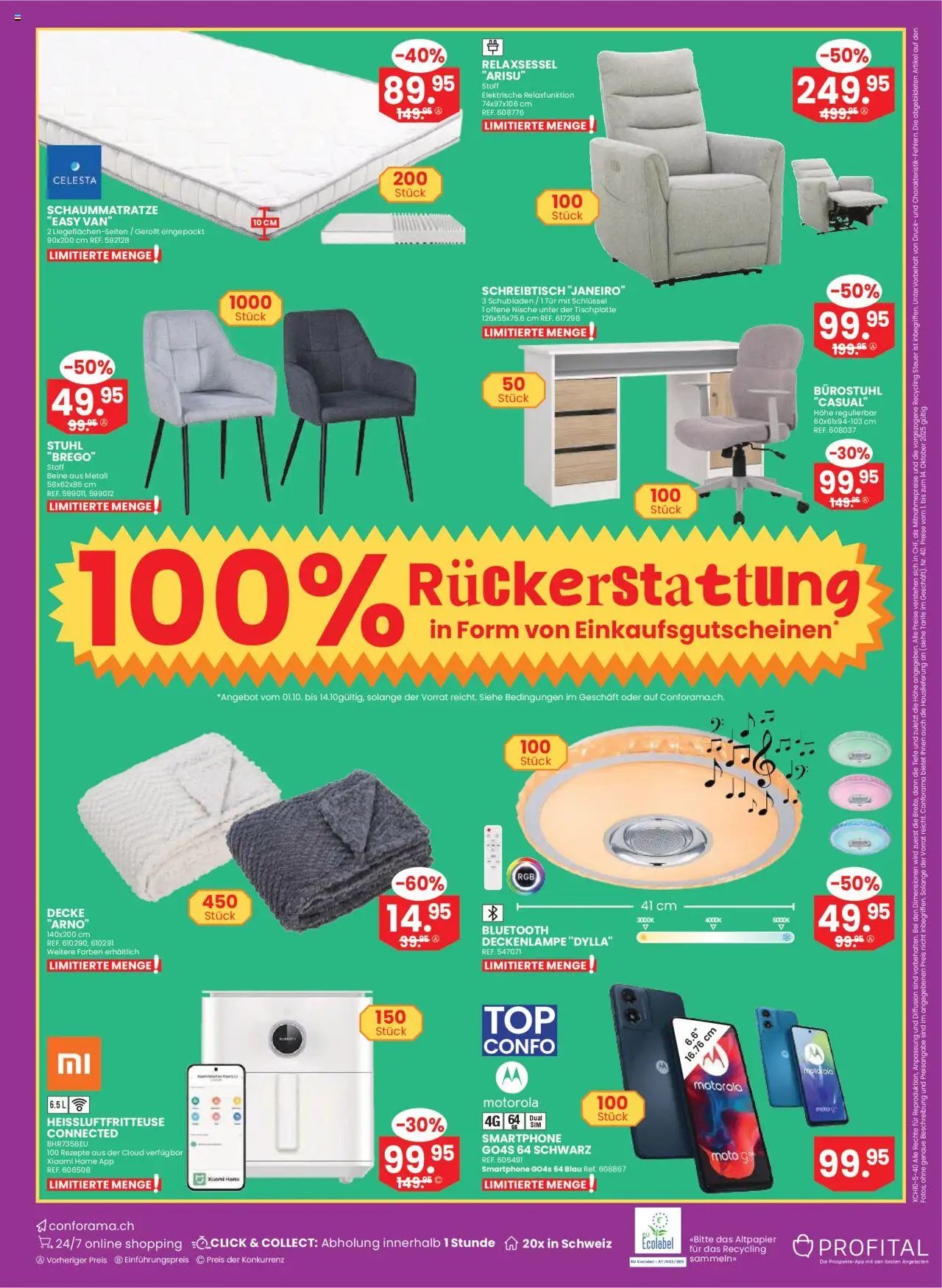Conforama Aktionen (2025-10-01 - 2025-10-14)