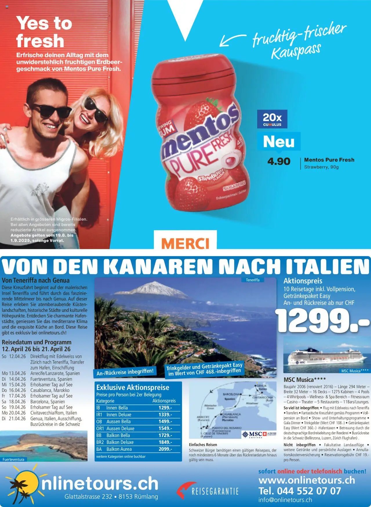 Migros - Magazin (2025-08-18 - 2025-08-24)