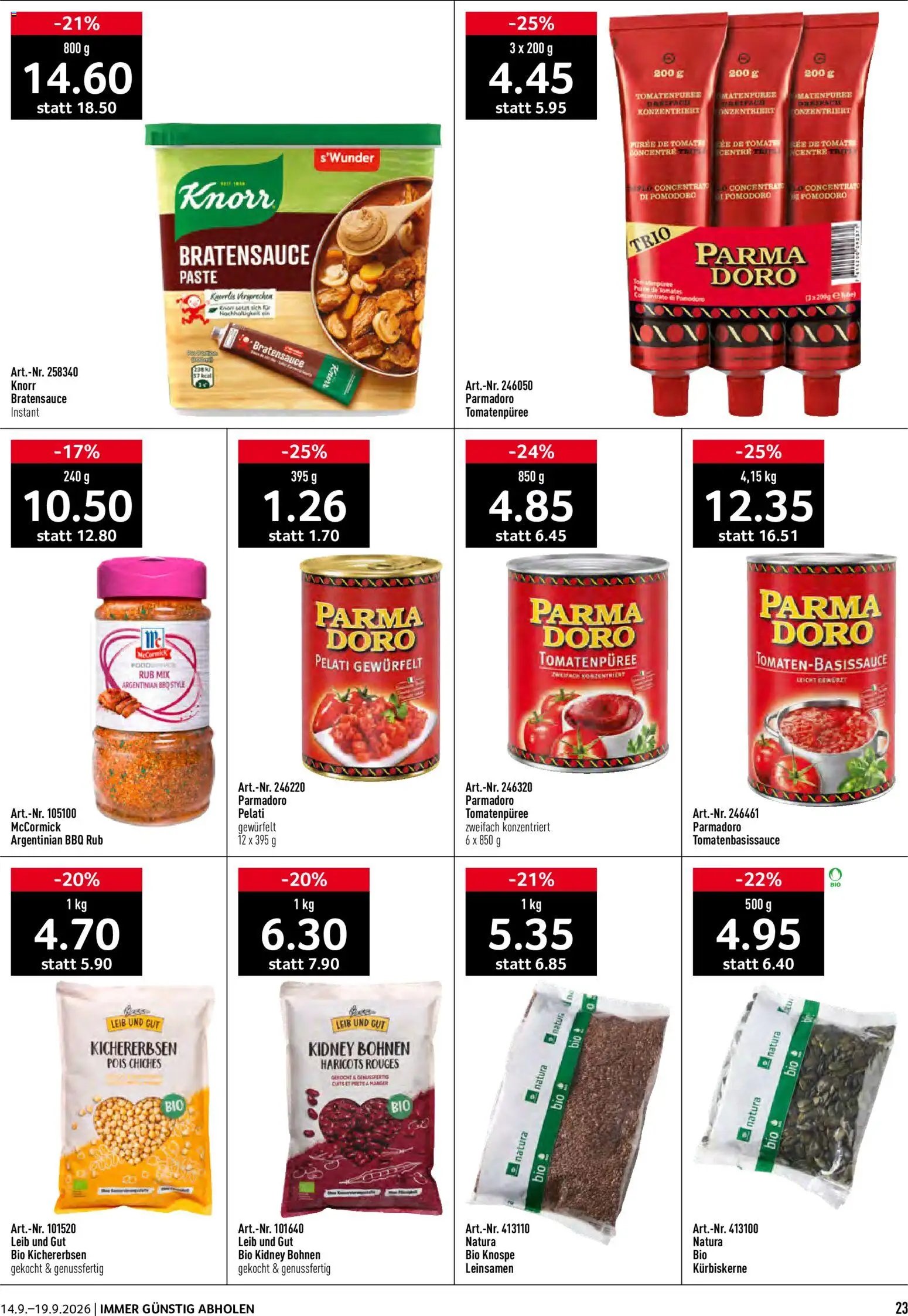 Prodega aktionen