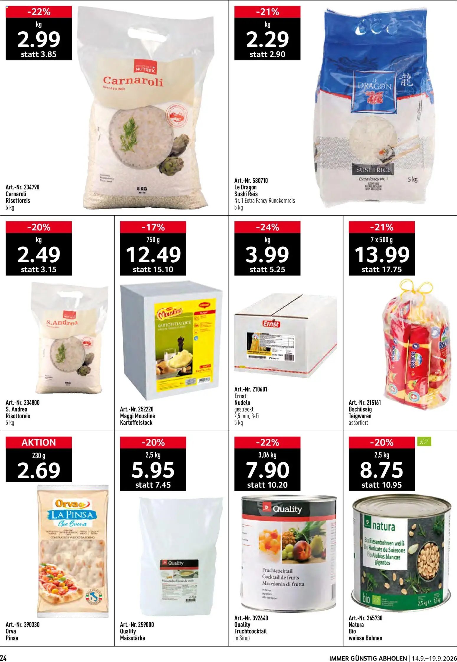 Prodega aktionen
