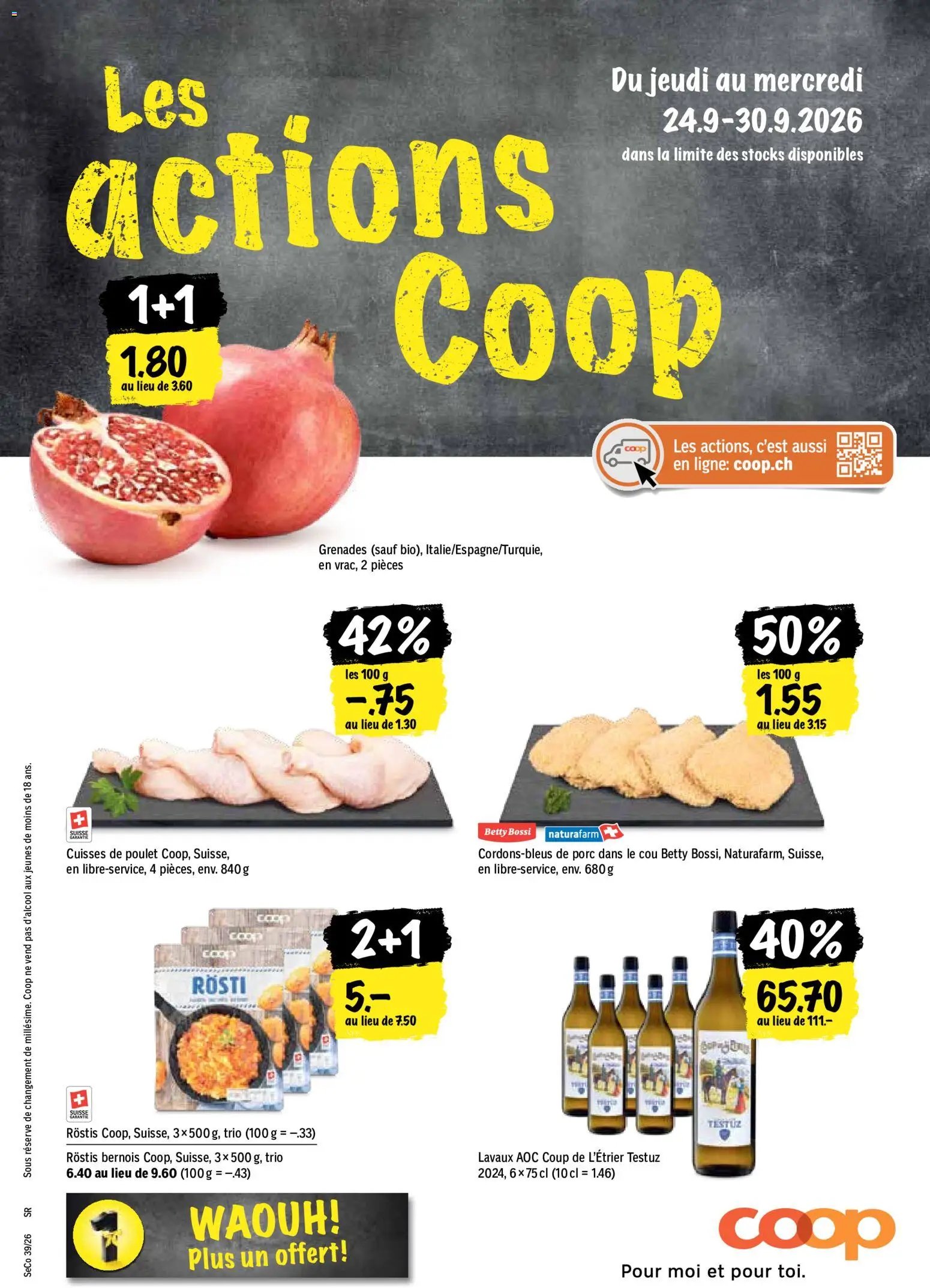 Coop aktionen FR