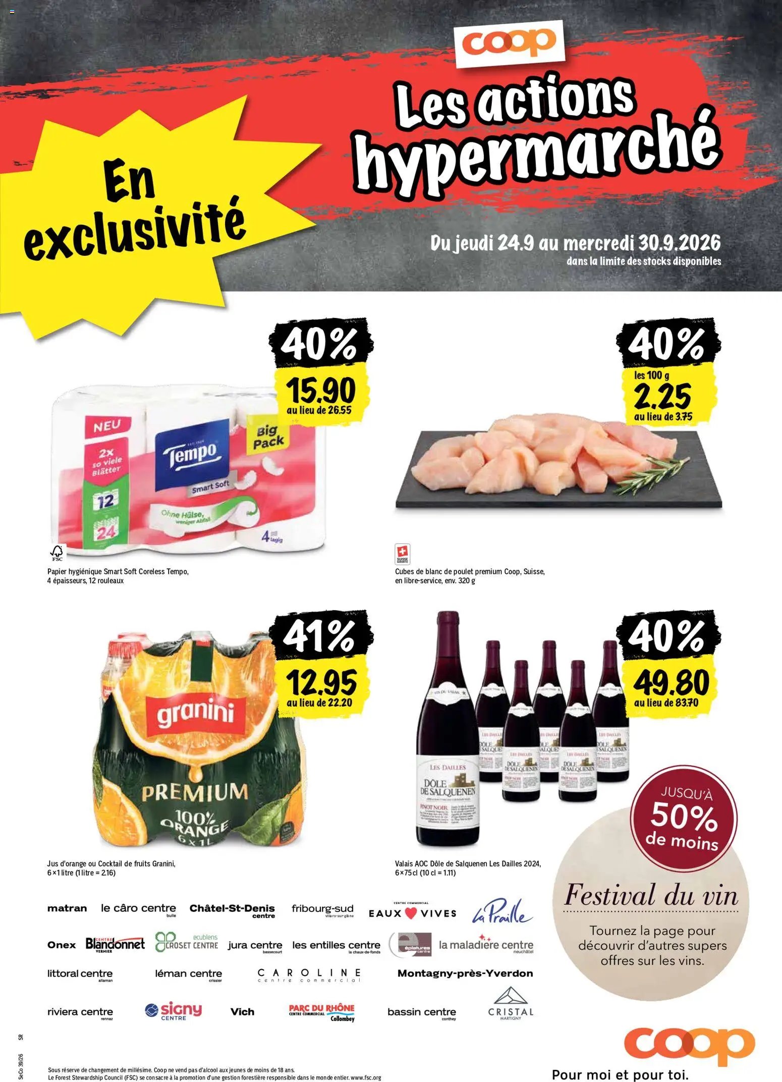 Coop aktionen FR