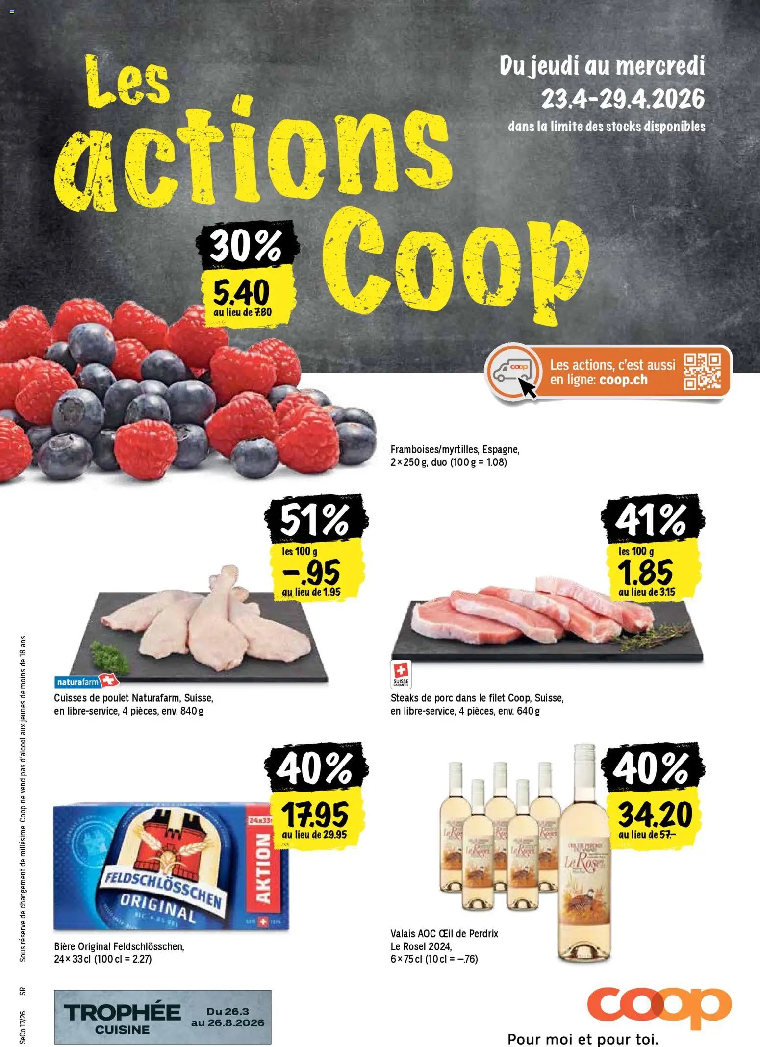 Coop aktionen FR (2026-04-23 - 2026-04-29)