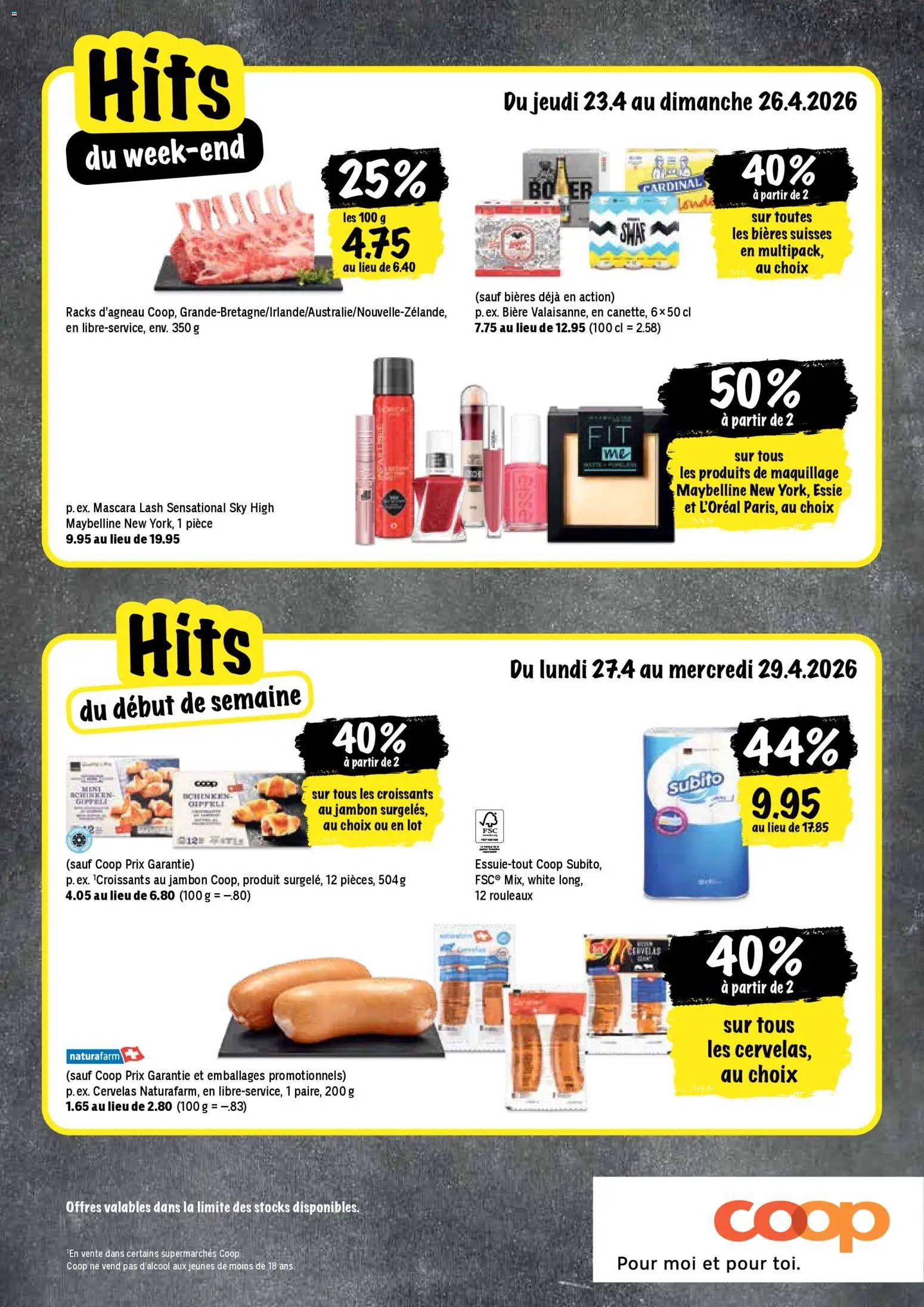 Coop aktionen FR (2026-04-23 - 2026-04-29)